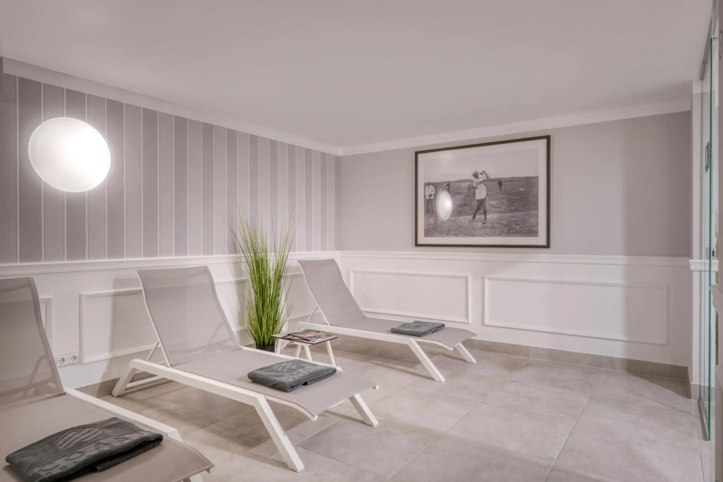 Spa and wellness centre/facilities in Strandgrün Golf- & Spa Resort Spa and wellness centre/facilities in Strandgrün Golf- & Spa Resort