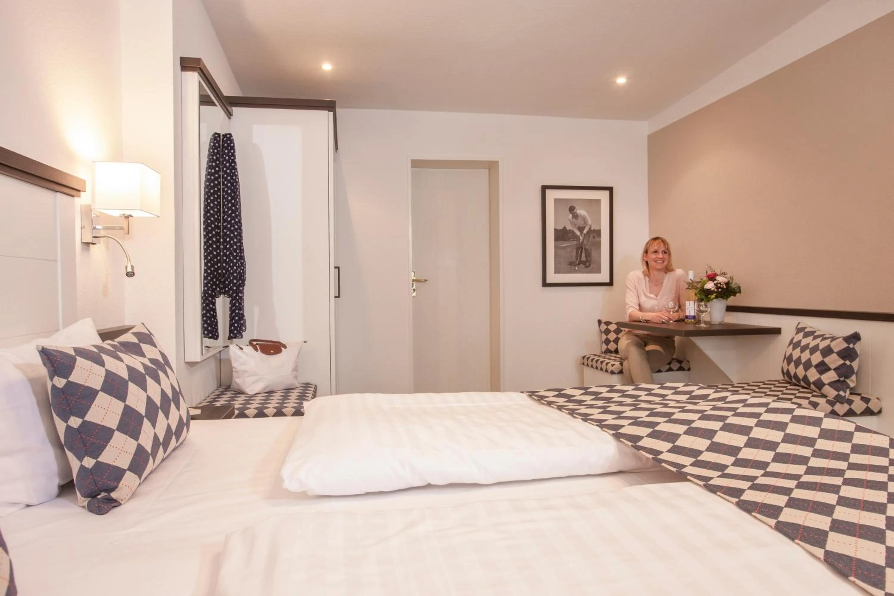 Photo of the whole room, Bed in Strandgrün Golf- & Spa Resort