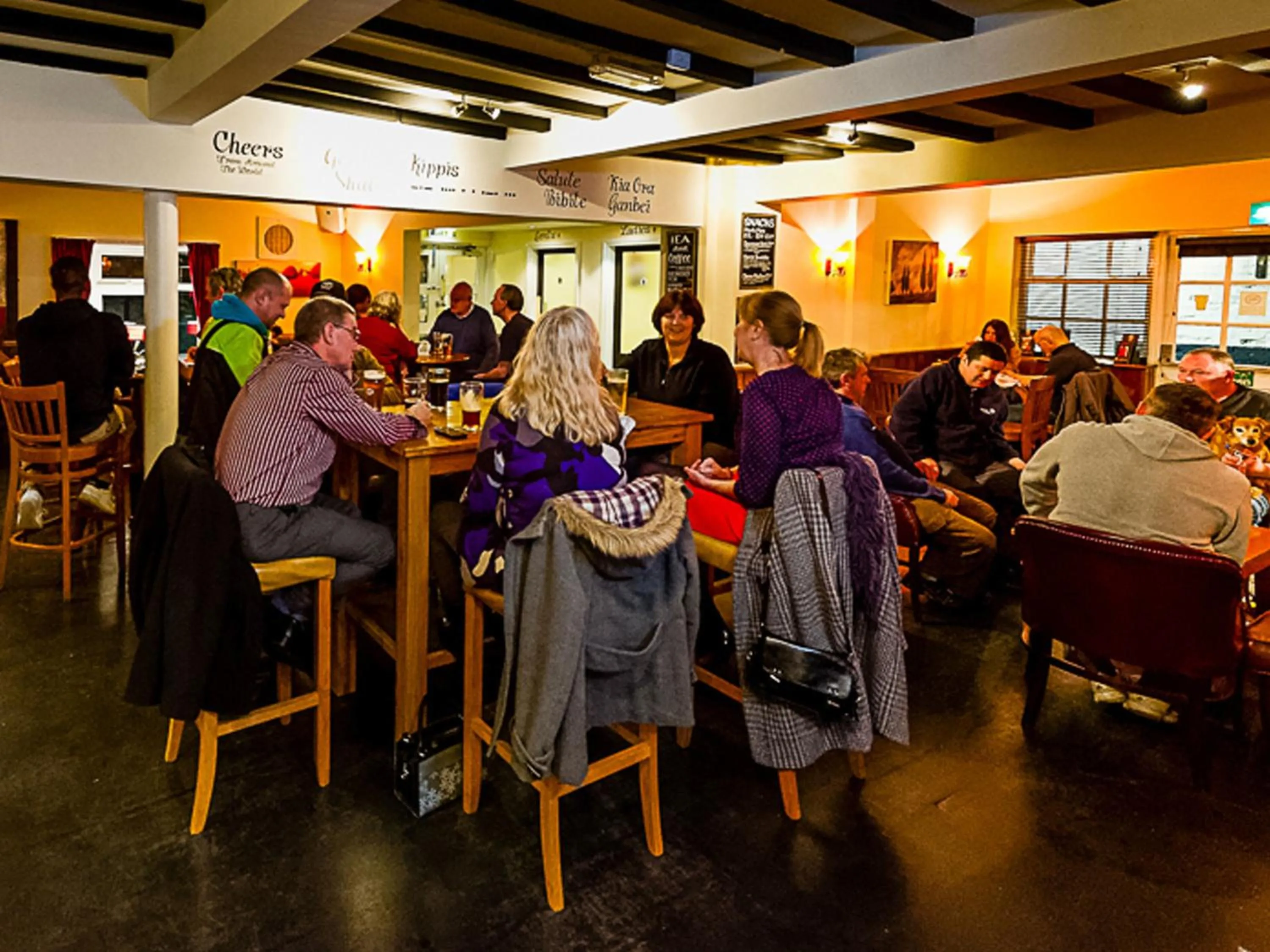 Lounge or bar in The Horse and Jockey