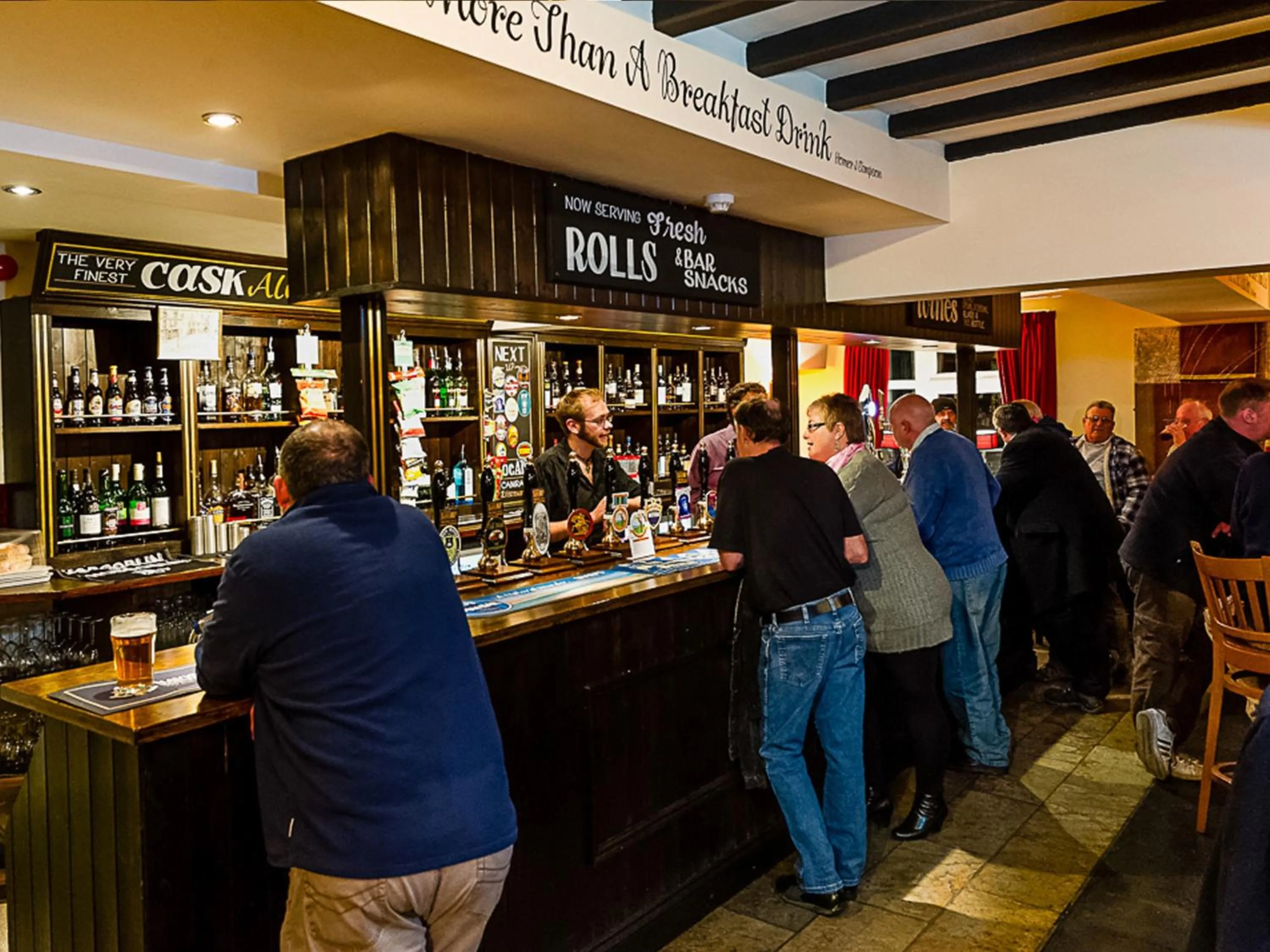 Lounge or bar in The Horse and Jockey