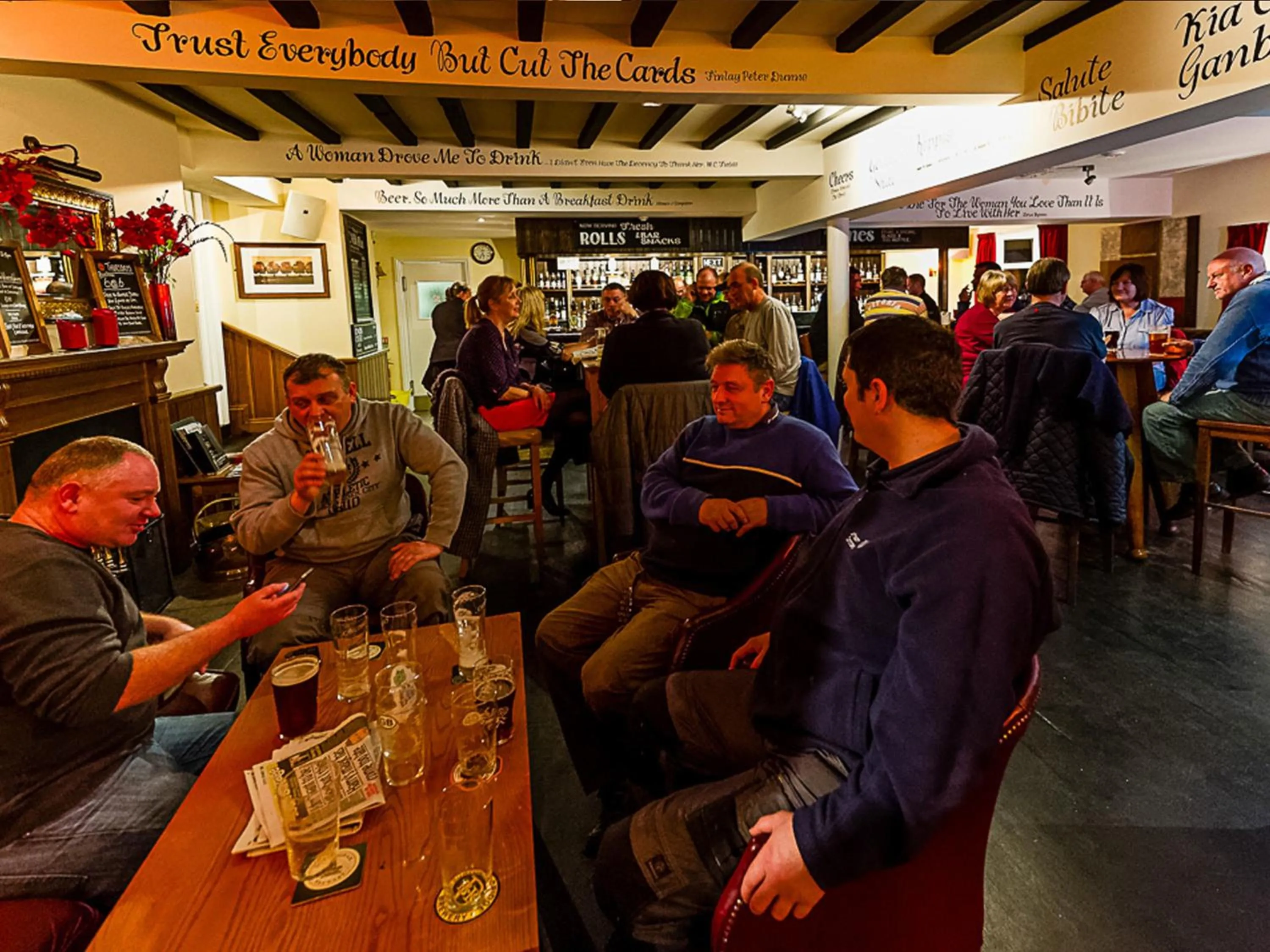 Lounge or bar in The Horse and Jockey