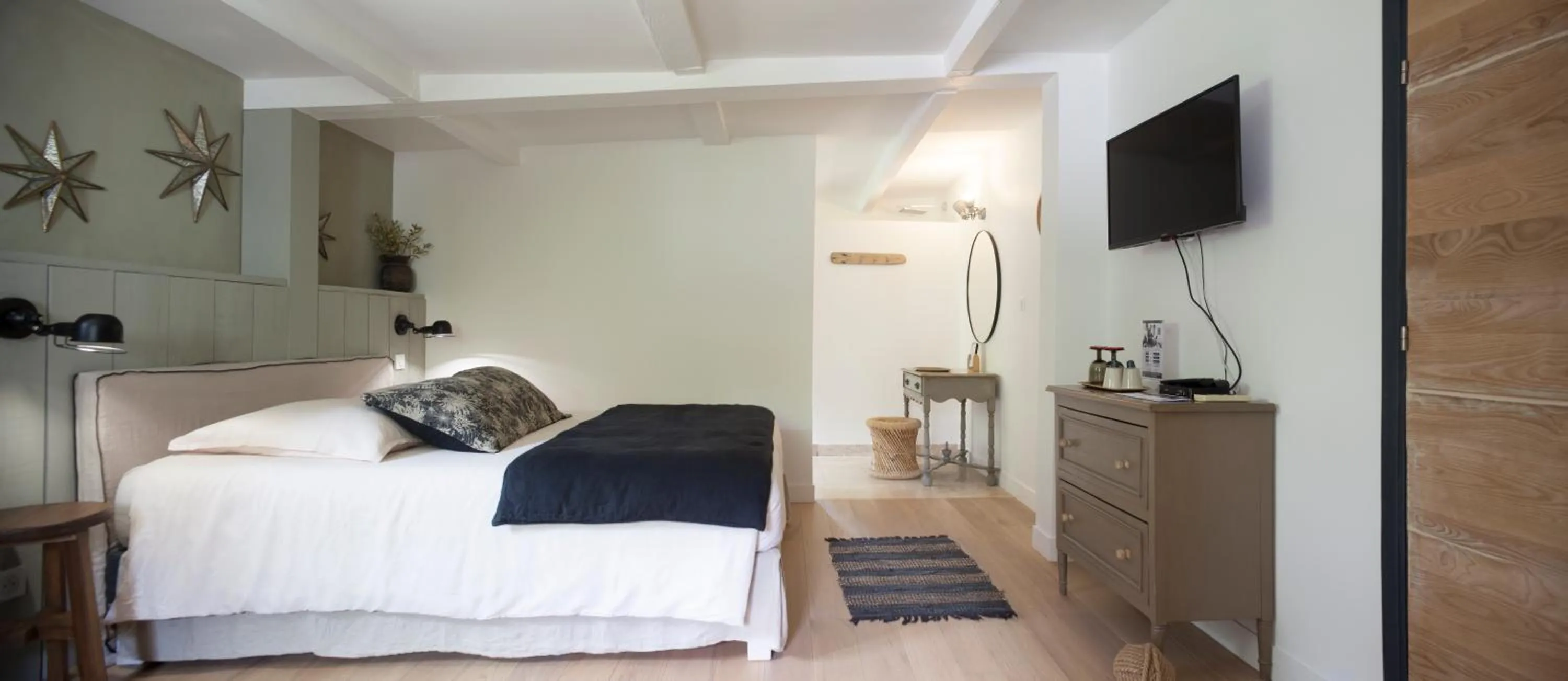 Bed in Bastide Nomade - guest house