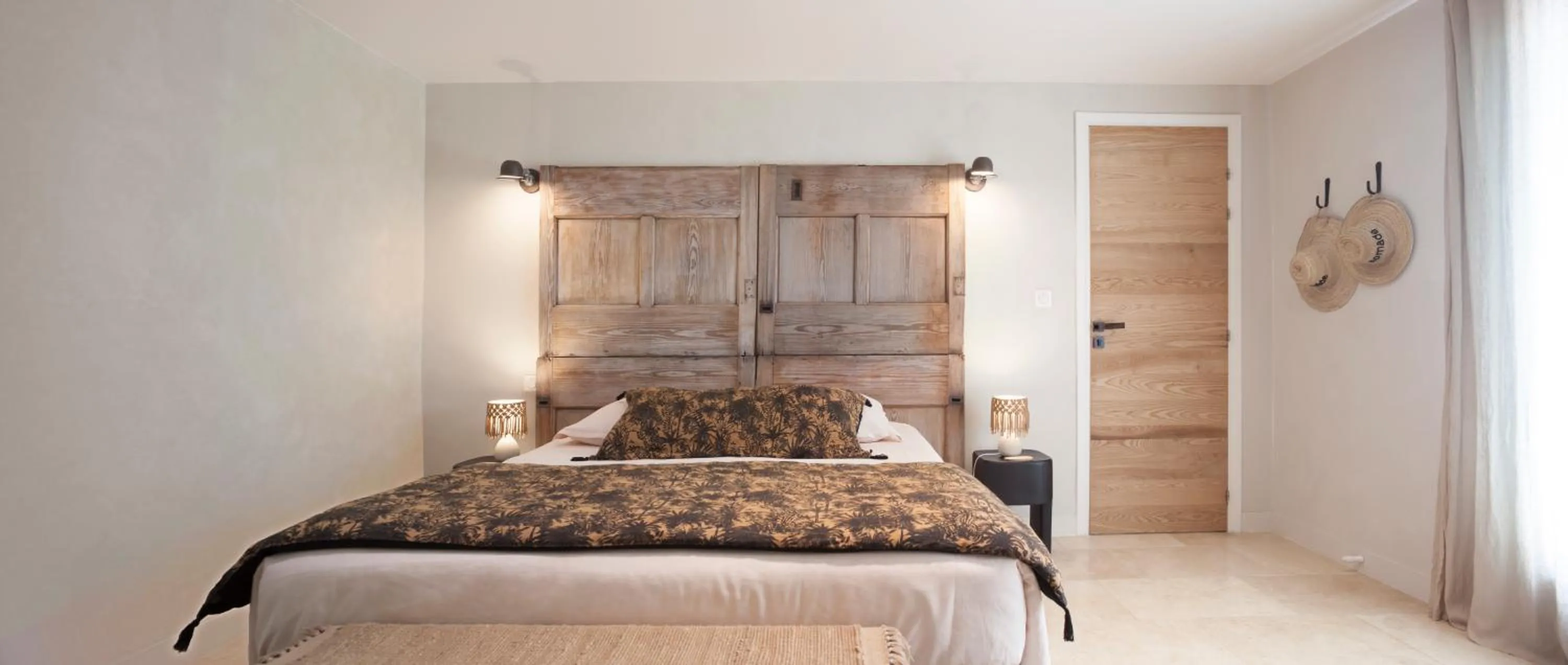 Bed in Bastide Nomade - guest house