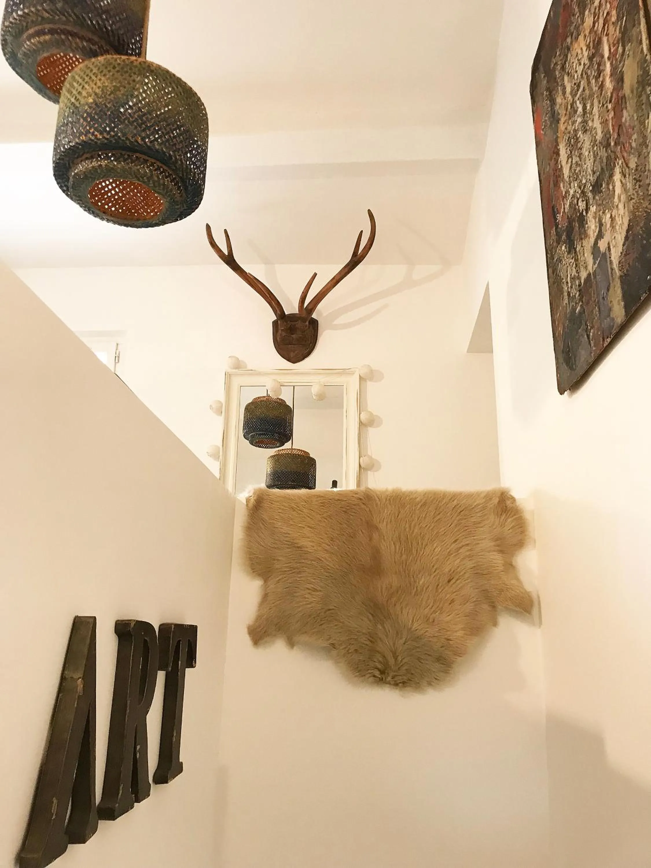 Decorative detail in Bastide Nomade - guest house