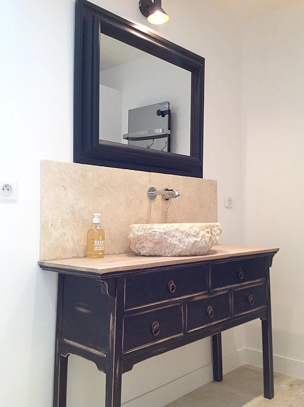 Shower in Bastide Nomade - guest house