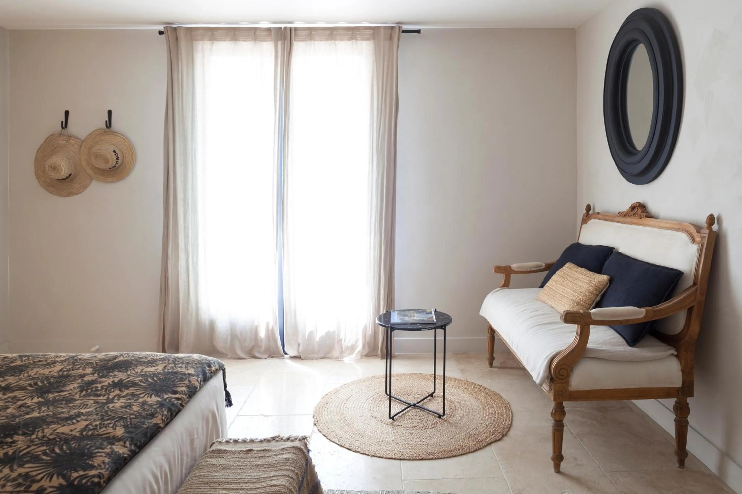 Bed in Bastide Nomade - guest house