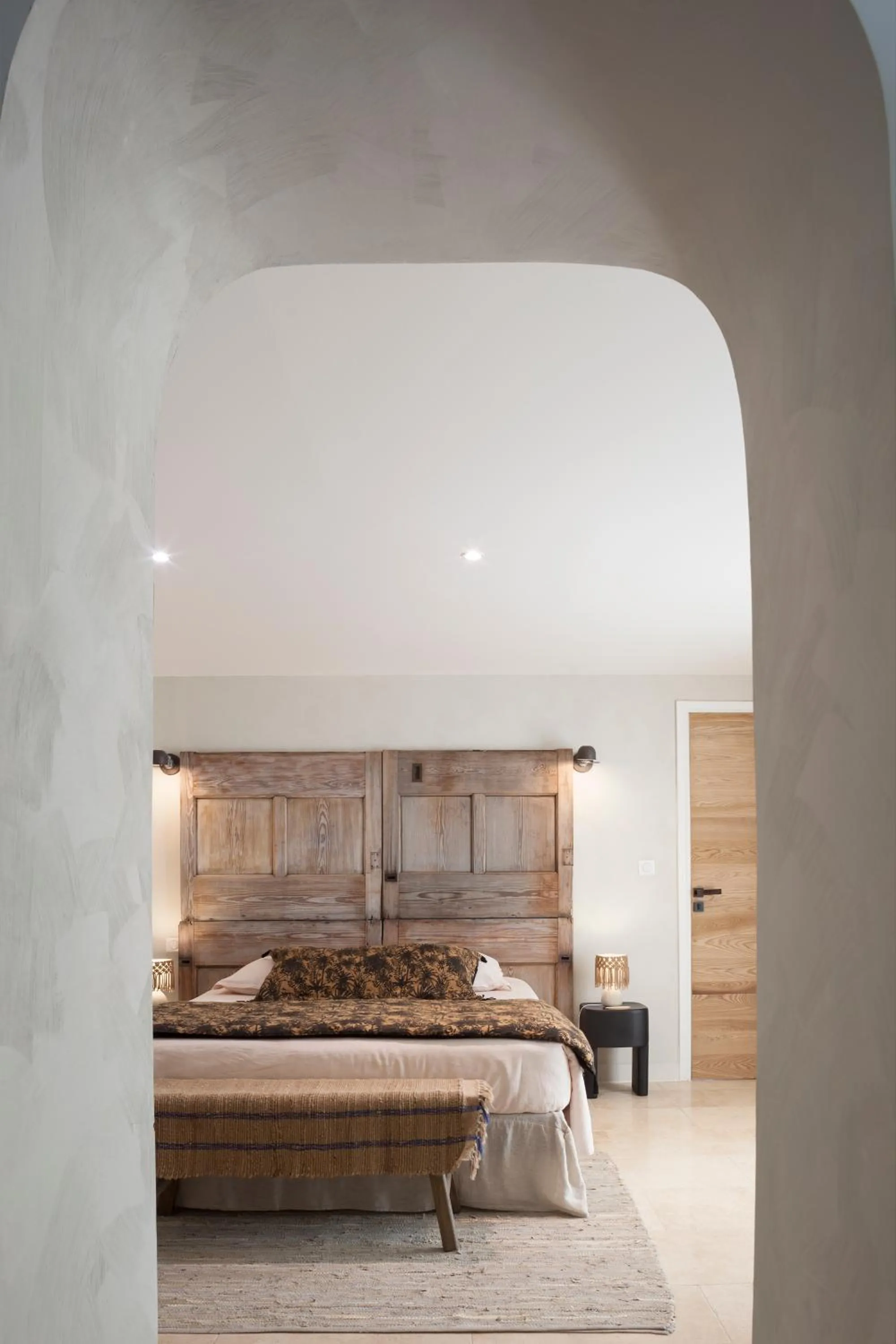 Bed in Bastide Nomade - guest house