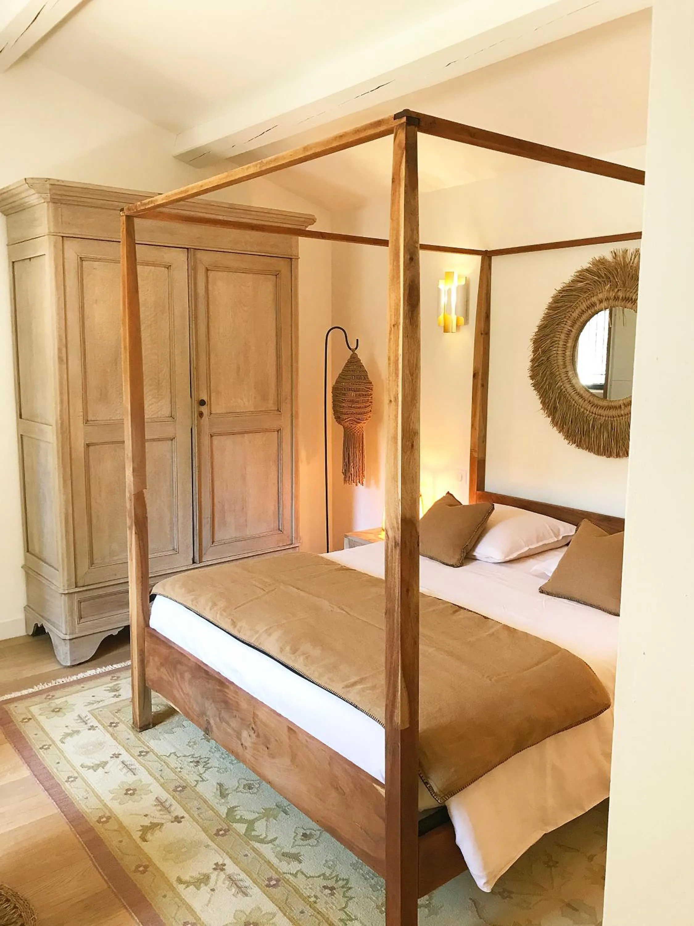 Bed in Bastide Nomade - guest house