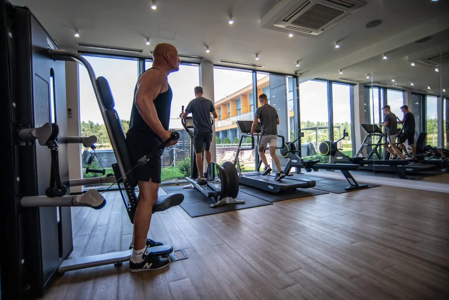 Fitness centre/facilities in Hotel Bonifacio SPA&SPORT Resort