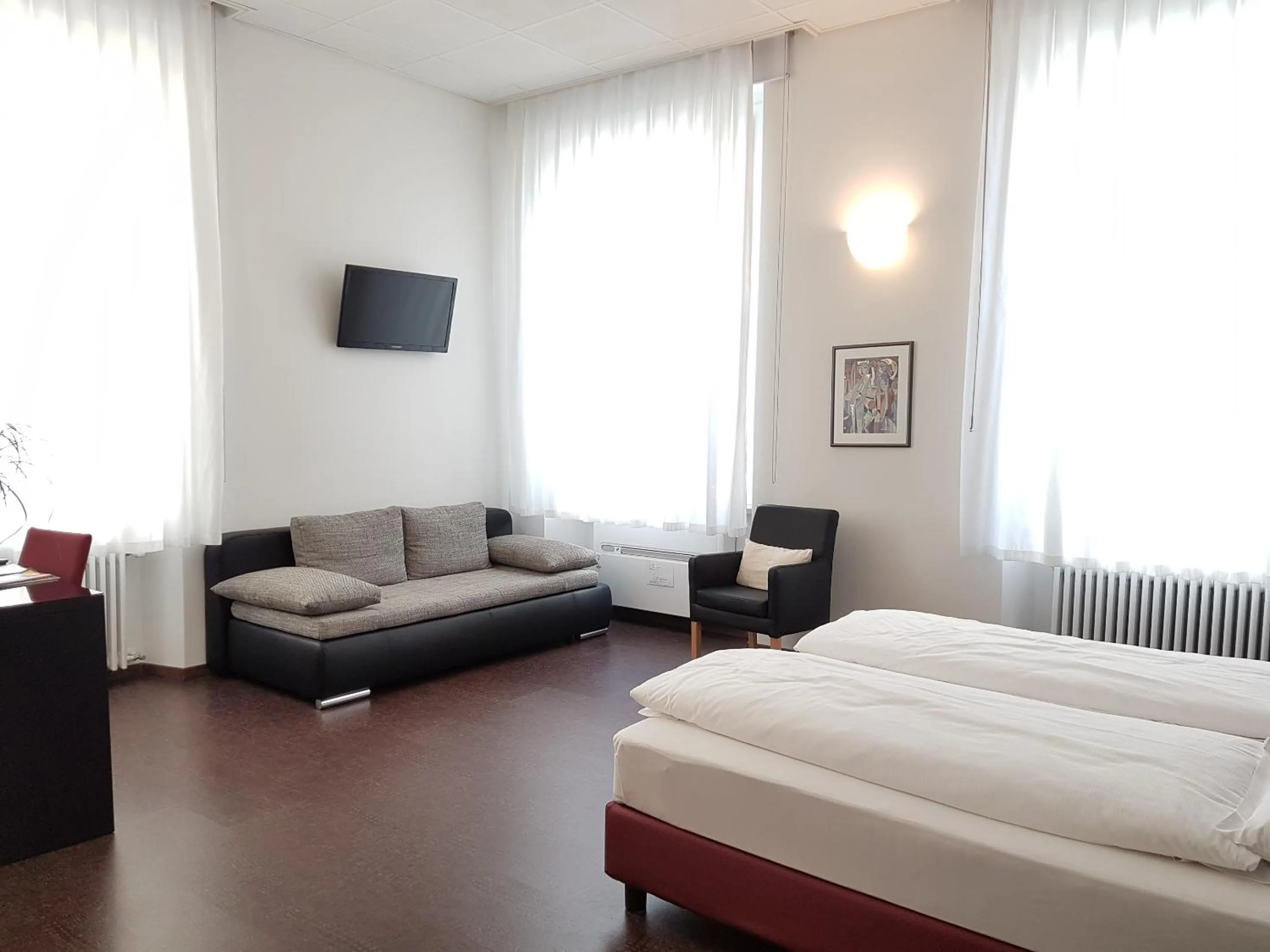 Bedroom, Bed in Hotel Rio Muralto