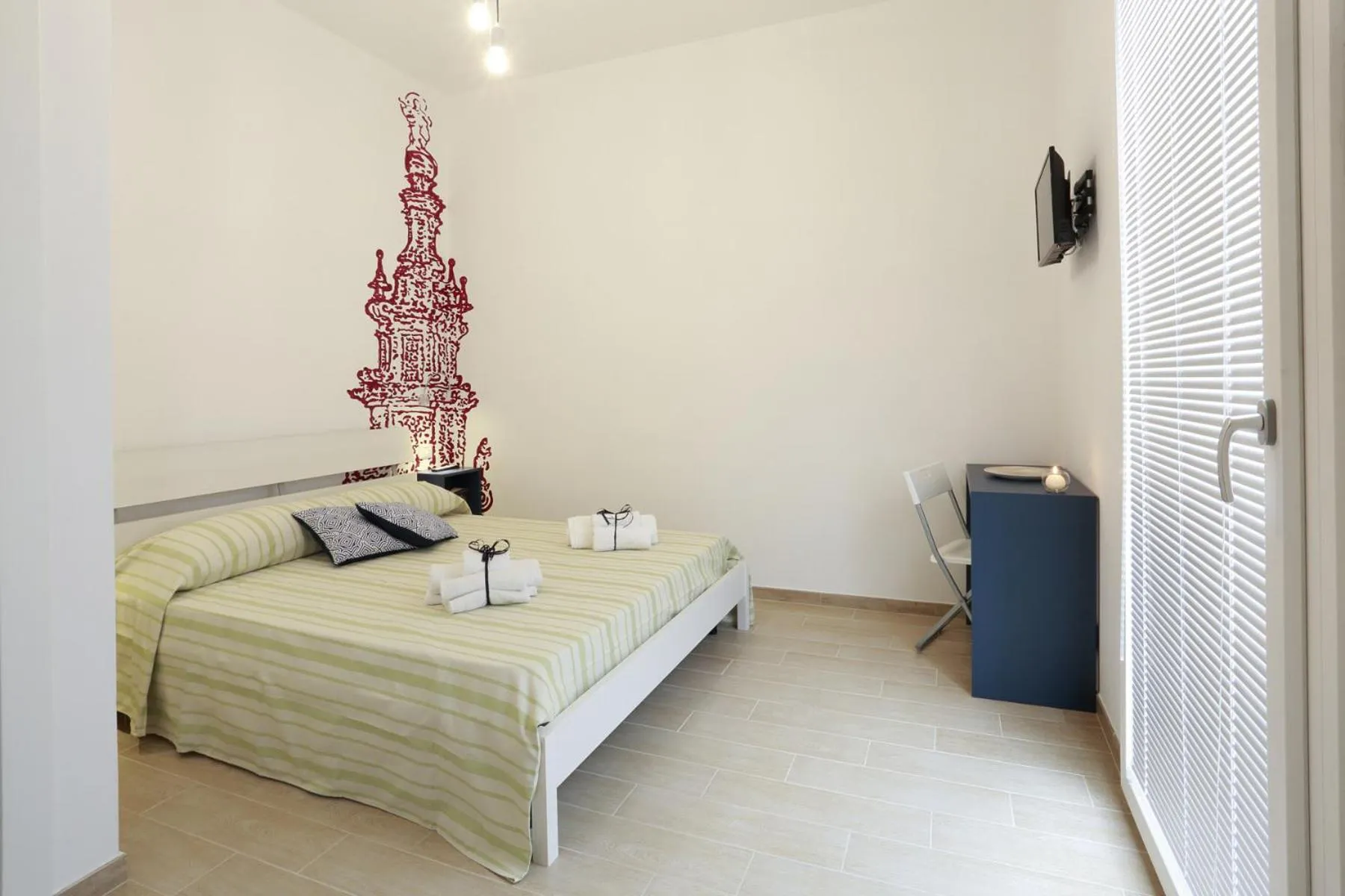 Photo of the whole room, Bed in B&B EVO Nardò