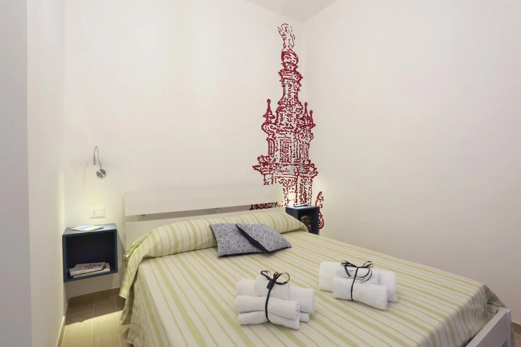 Photo of the whole room, Bed in B&B EVO Nardò