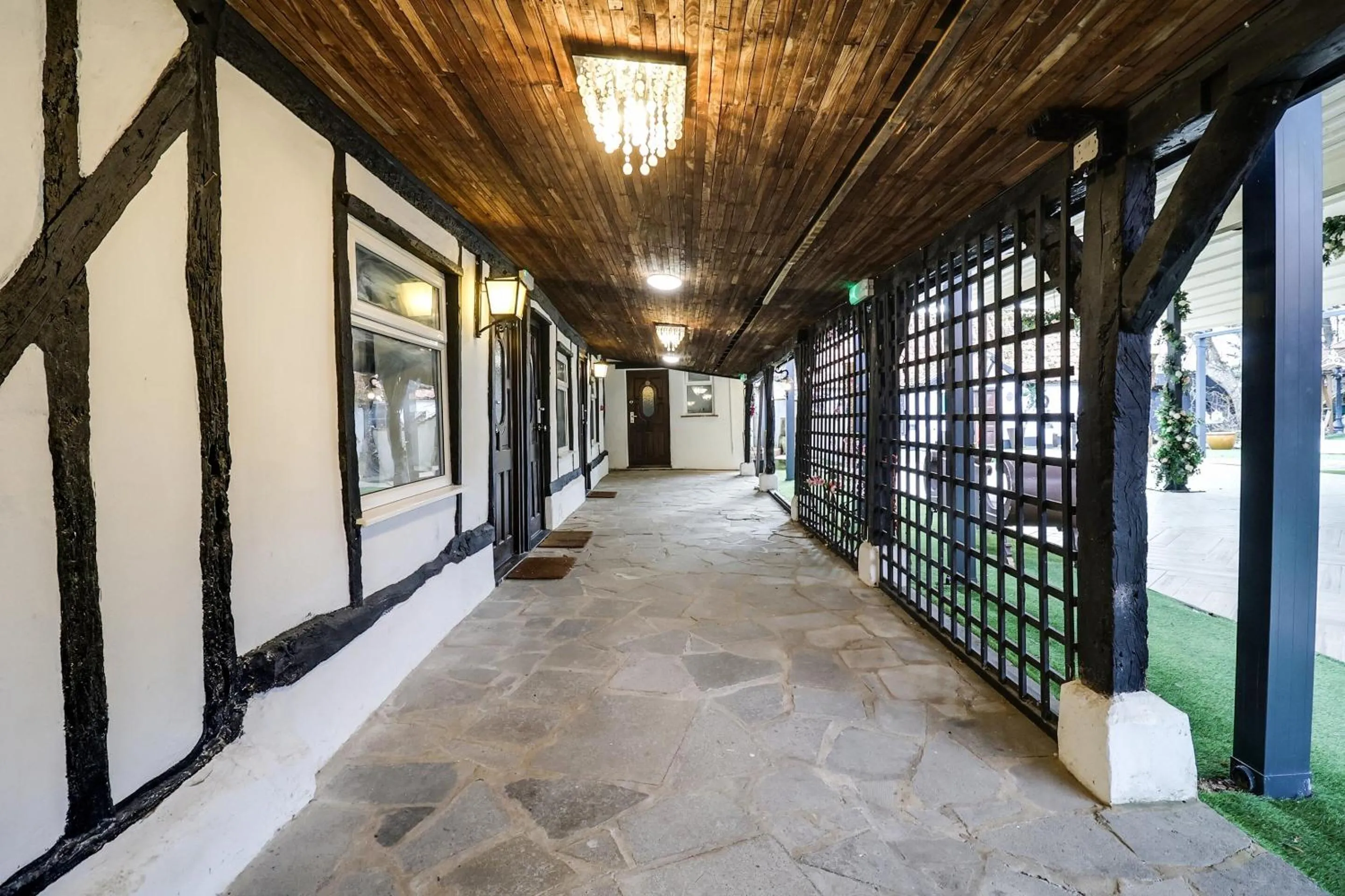 Lobby or reception in Tudor Oaks Lodge Stevenage North