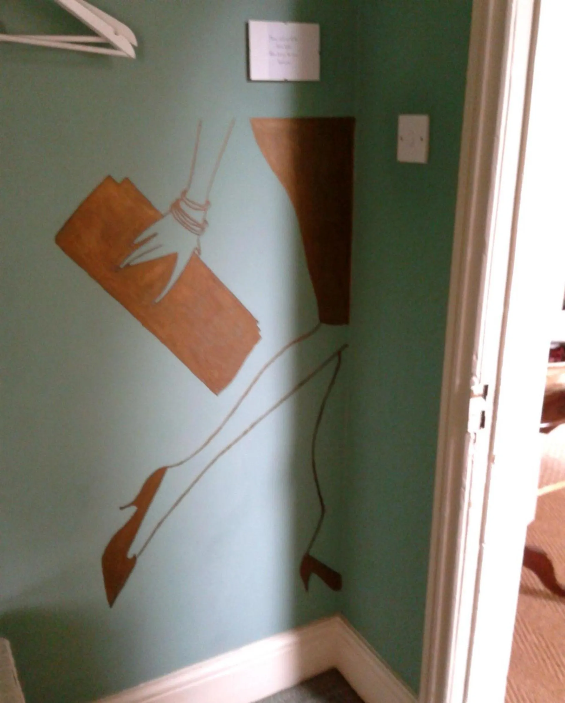 Decorative detail in OYO Cornerstone Manor Hotel