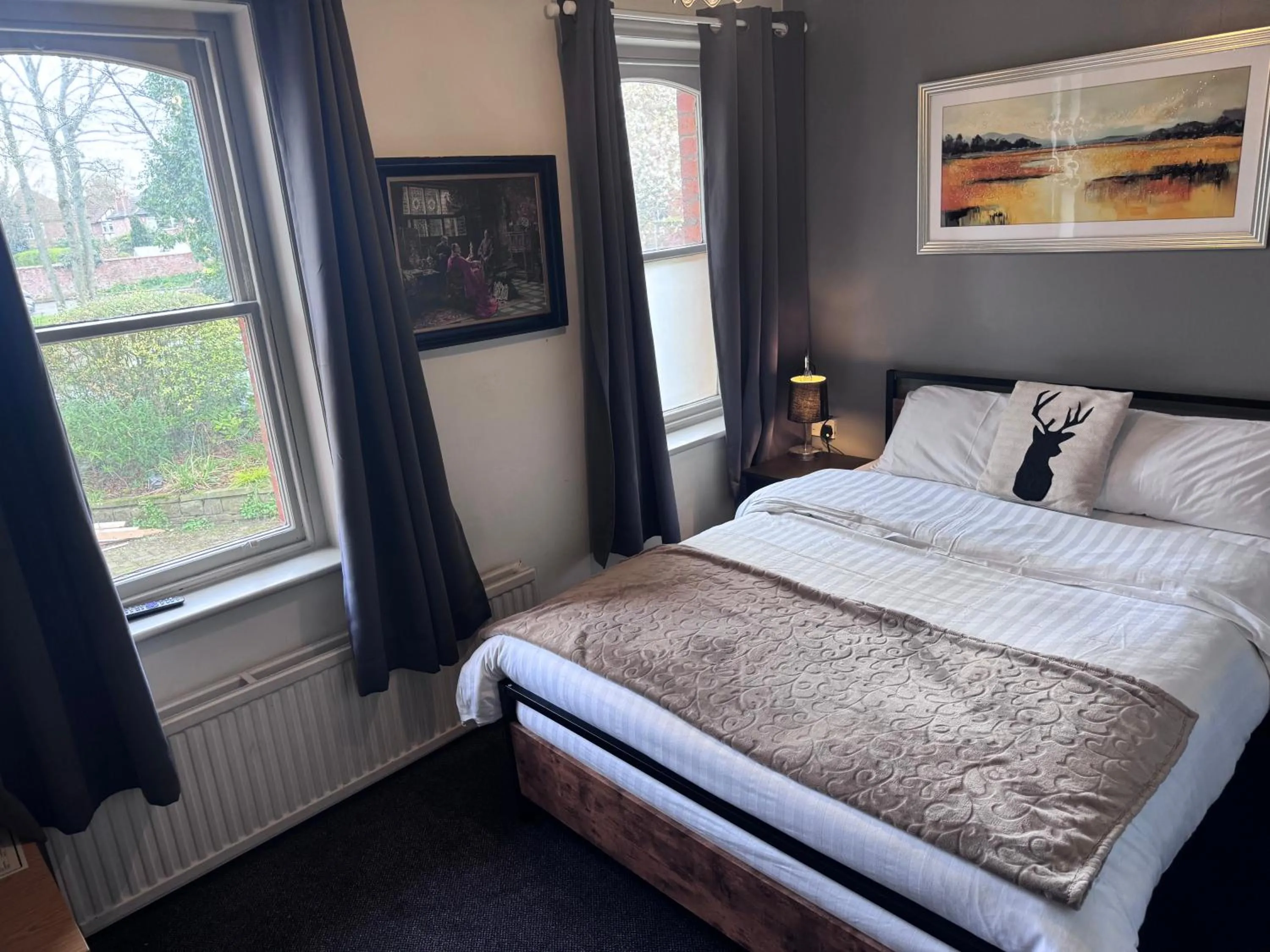 Bedroom, Bed in OYO Cornerstone Manor Hotel