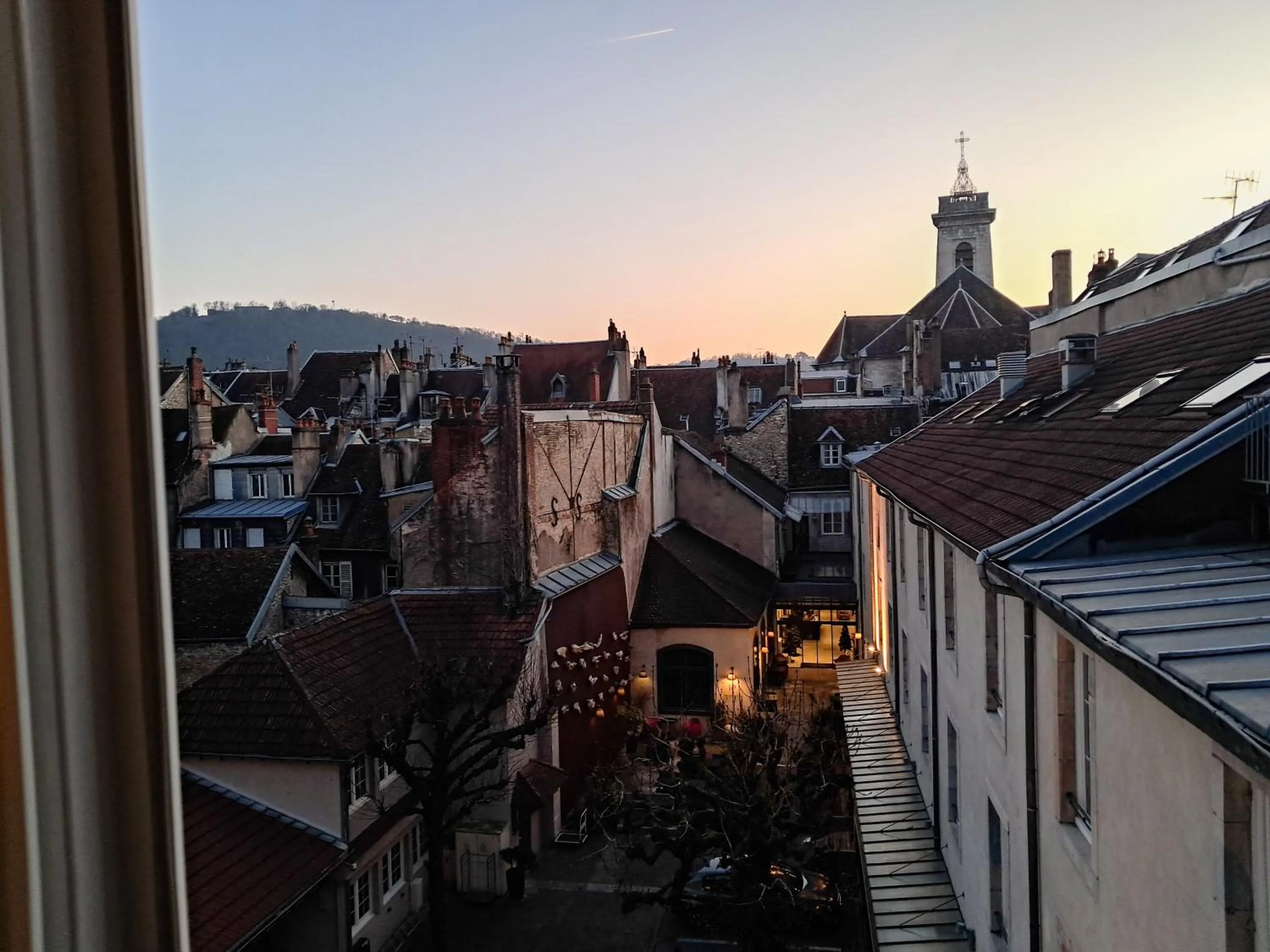 City view in Hôtel de Paris