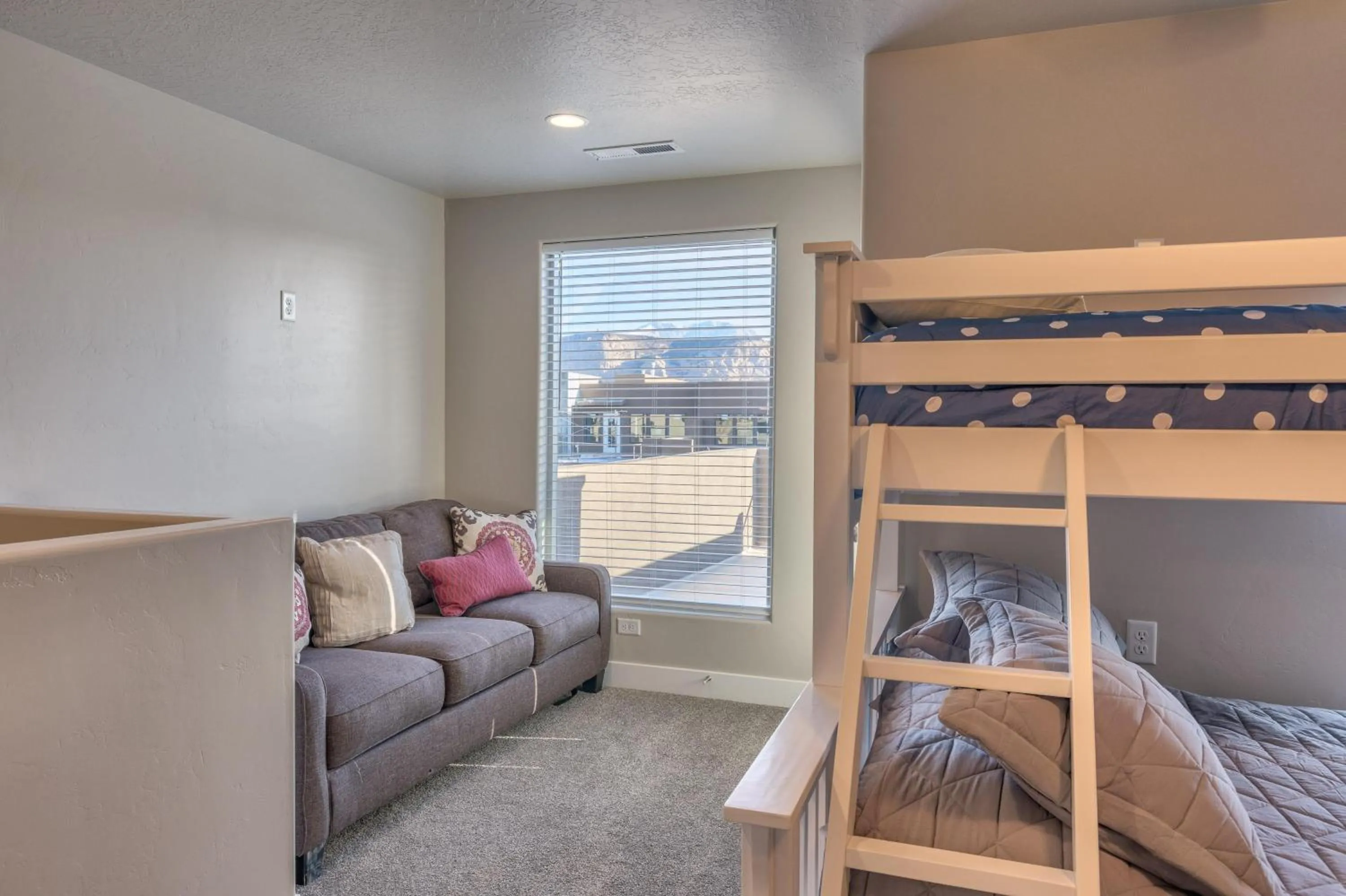 Bed in The Pickleball Palace