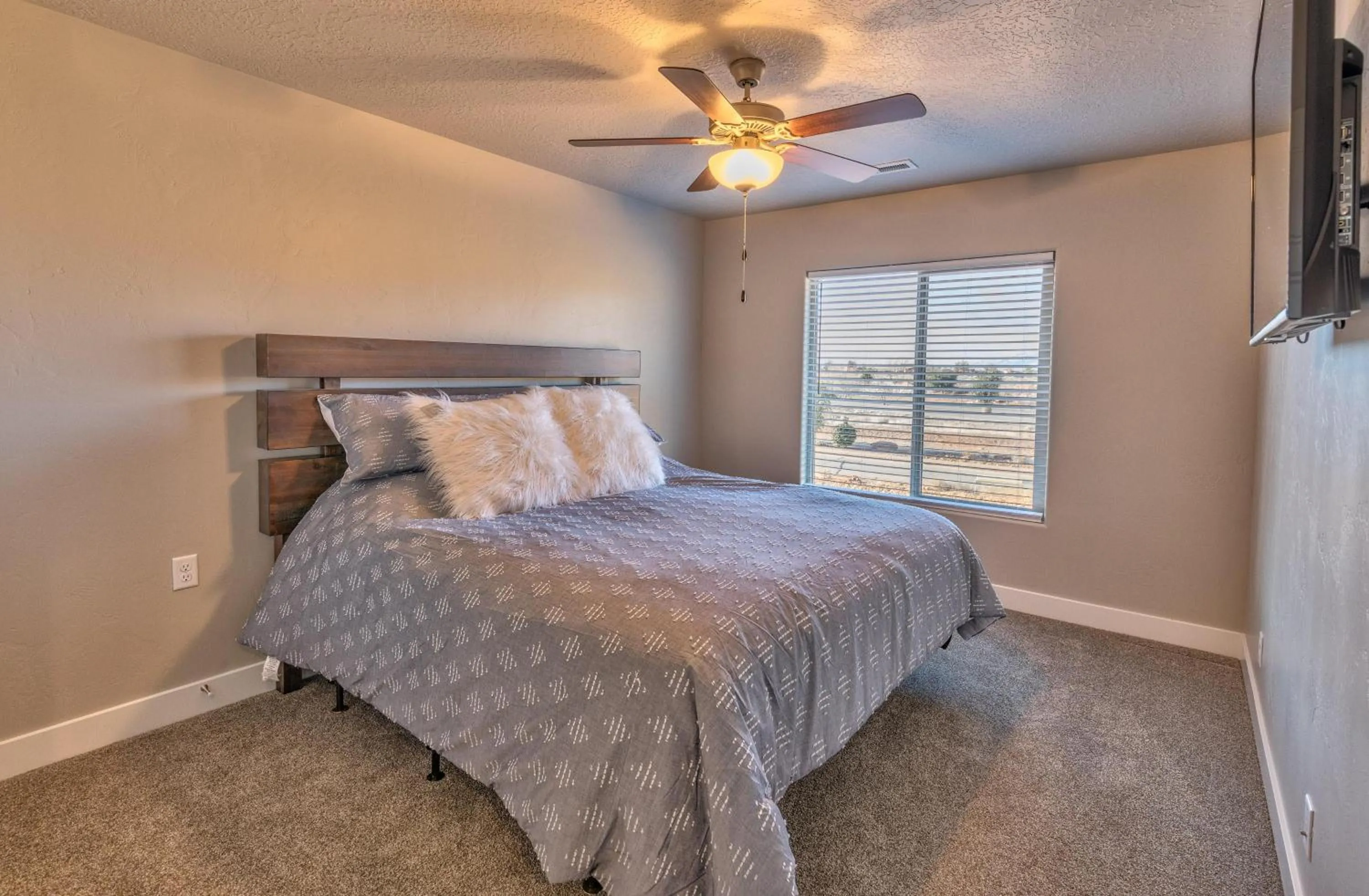 Bed in The Pickleball Palace