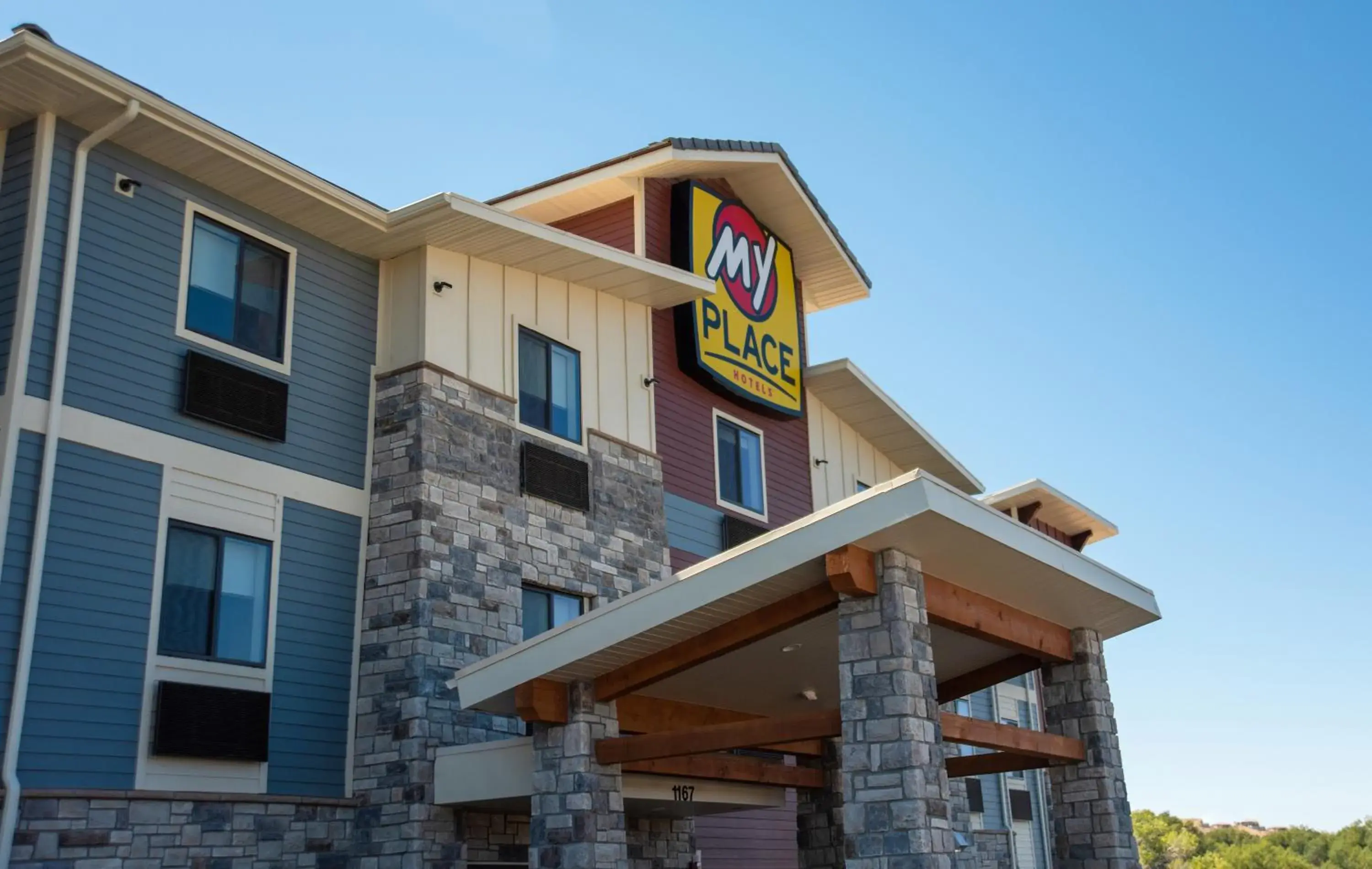 Property building in My Place Hotel-Hurricane, UT Property building in My Place Hotel-Hurricane, UT