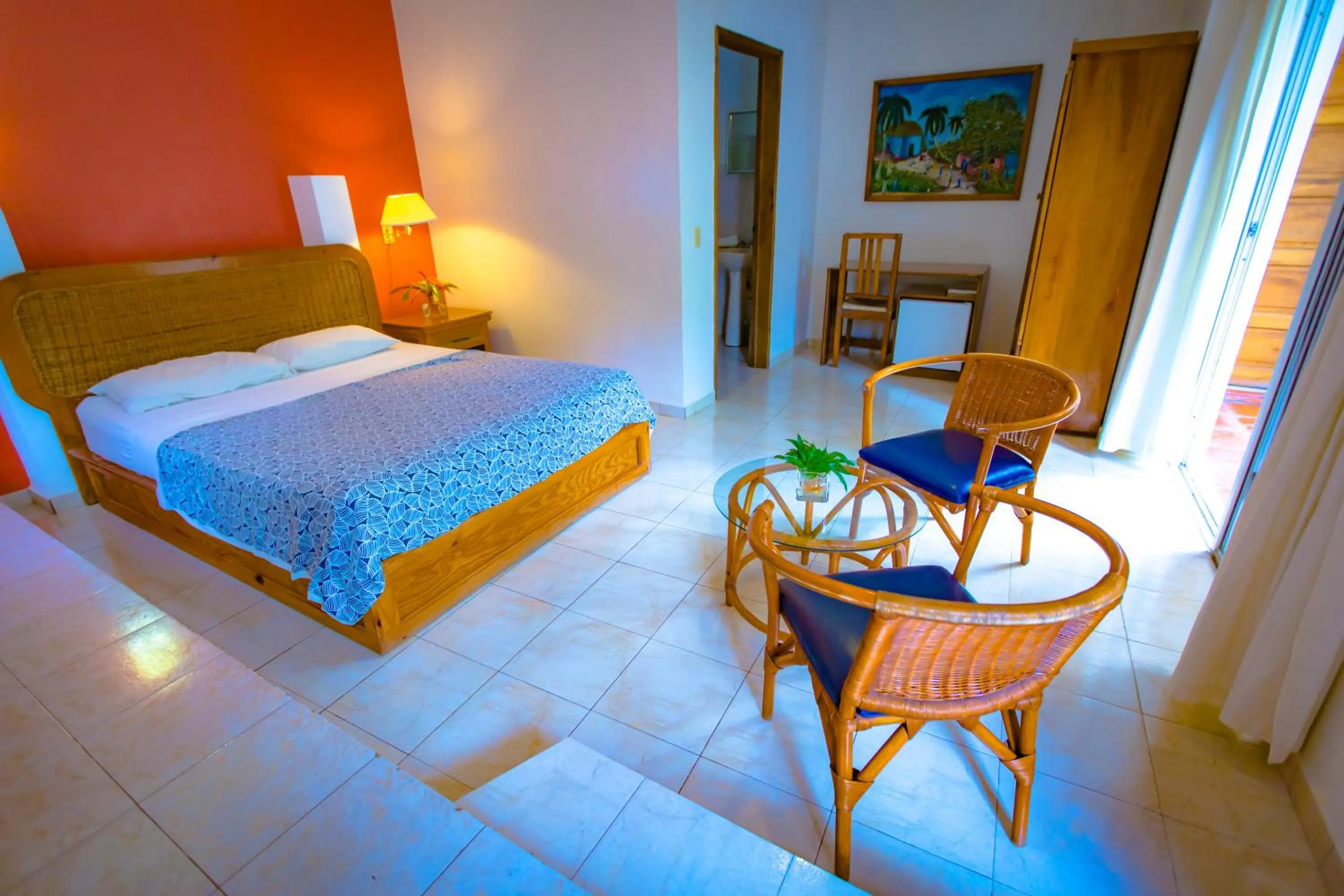 Bed in Hotel Restaurant Cyvadier Plage