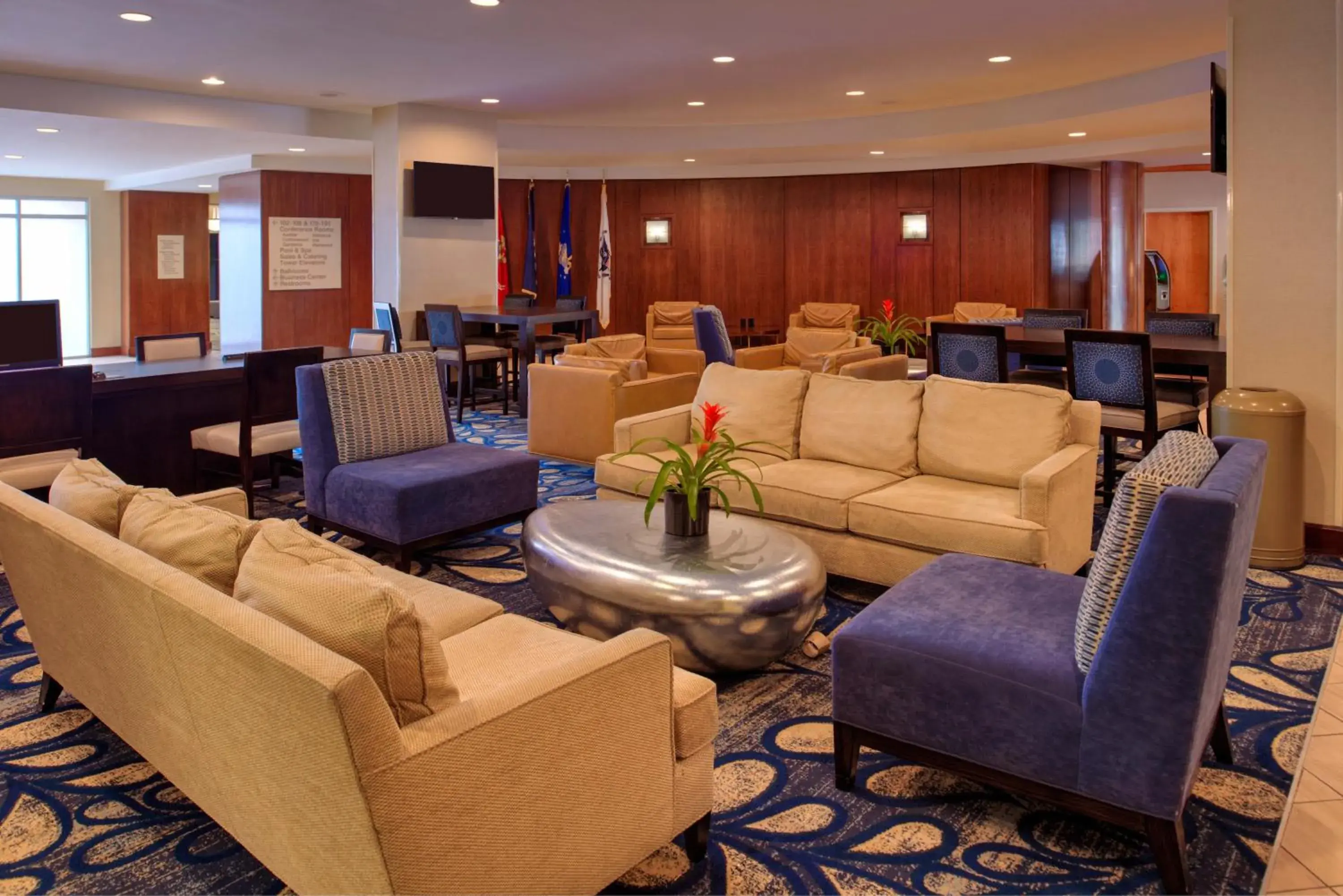 Lobby or reception in DoubleTree by Hilton Hotel Tampa Airport-Westshore