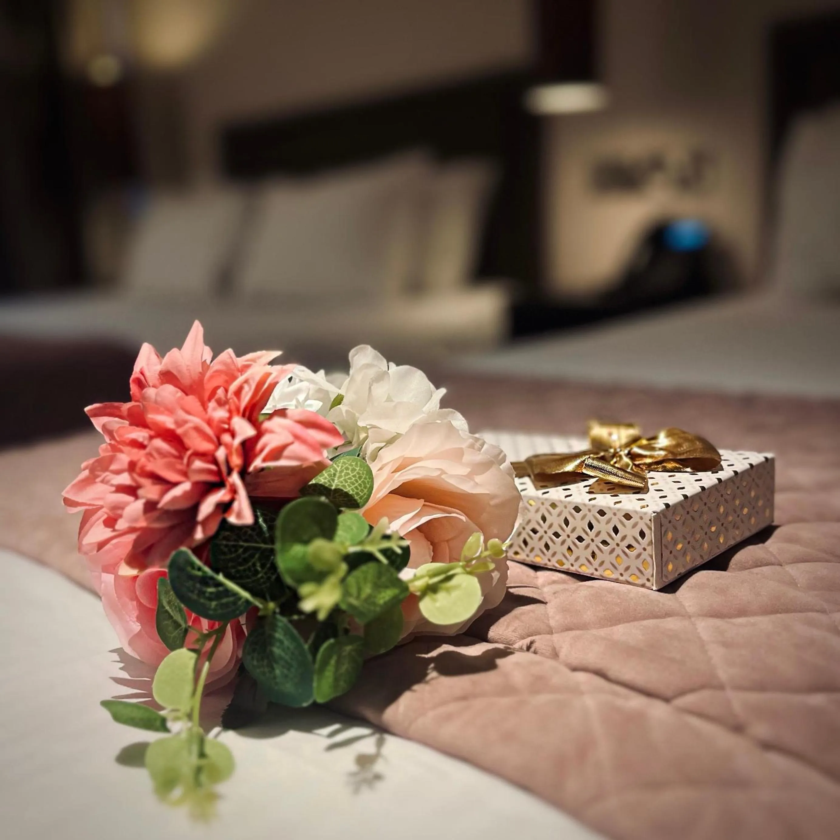 Bed in The Enniskillen Hotel and Motel