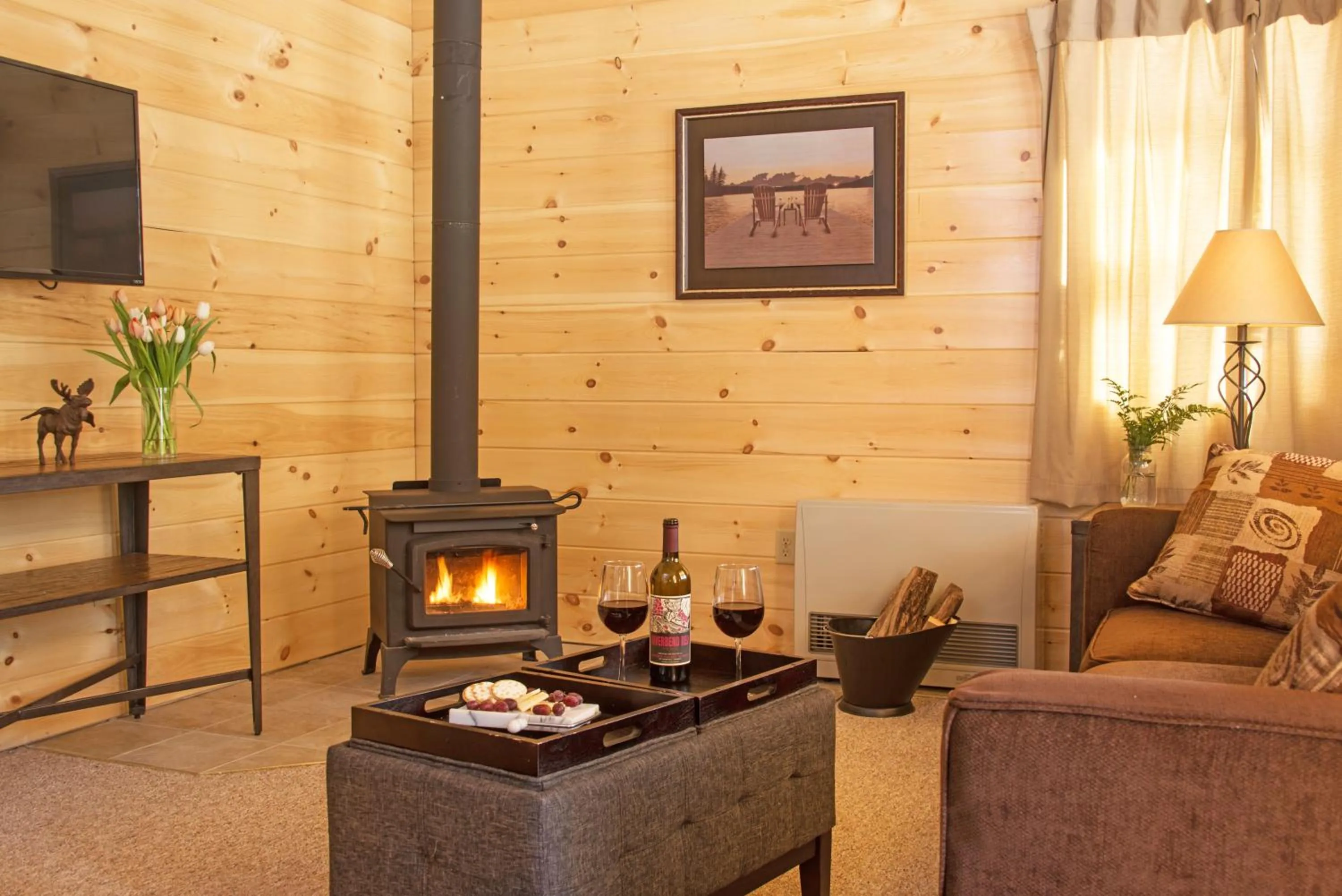 Living room in Sterling Ridge Resort