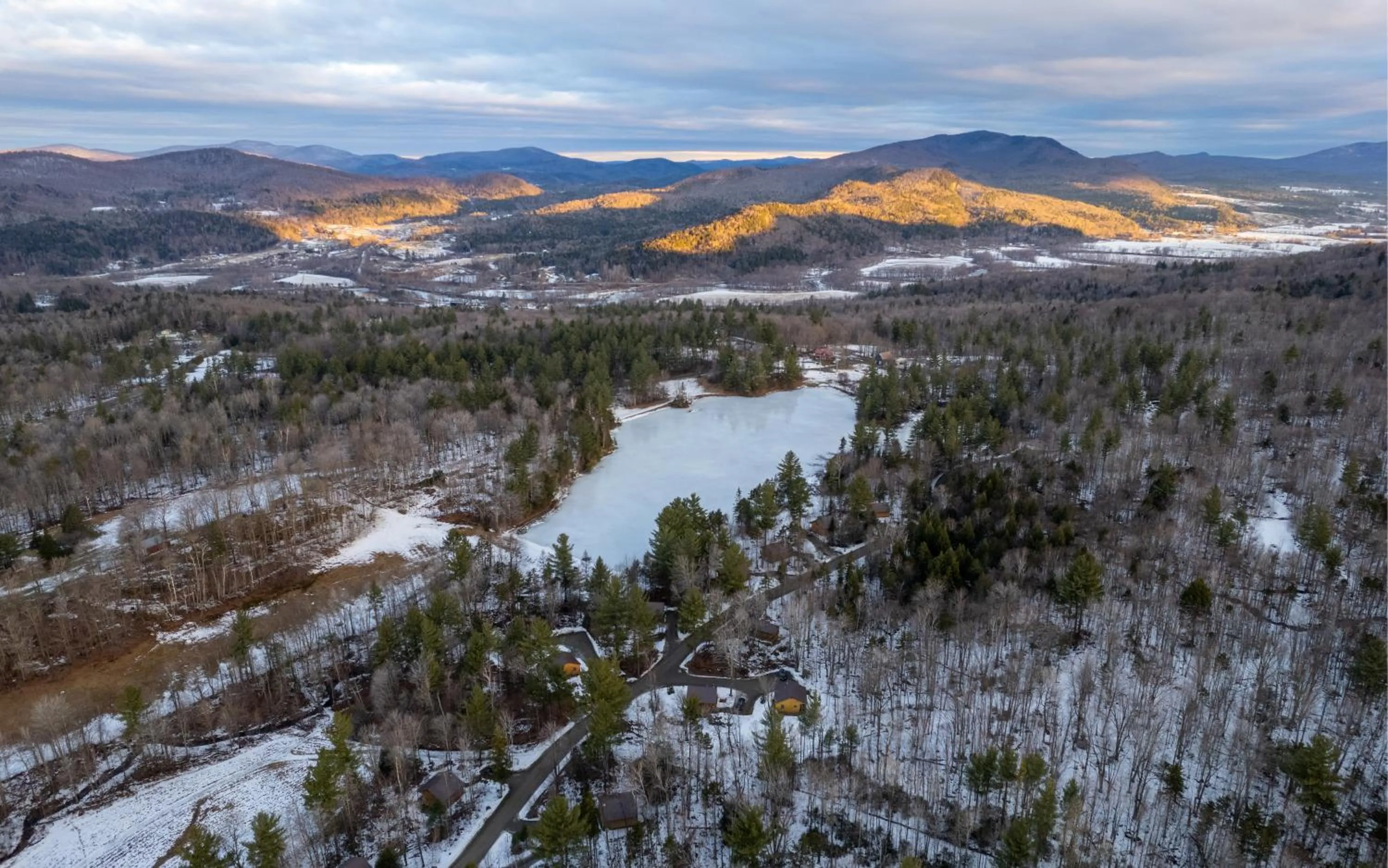 Winter in Sterling Ridge Resort