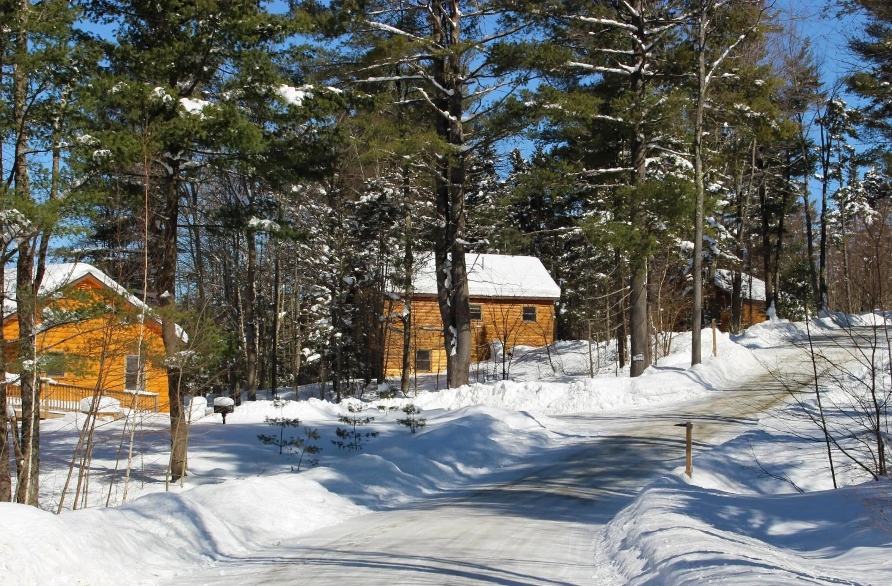 Winter in Sterling Ridge Resort