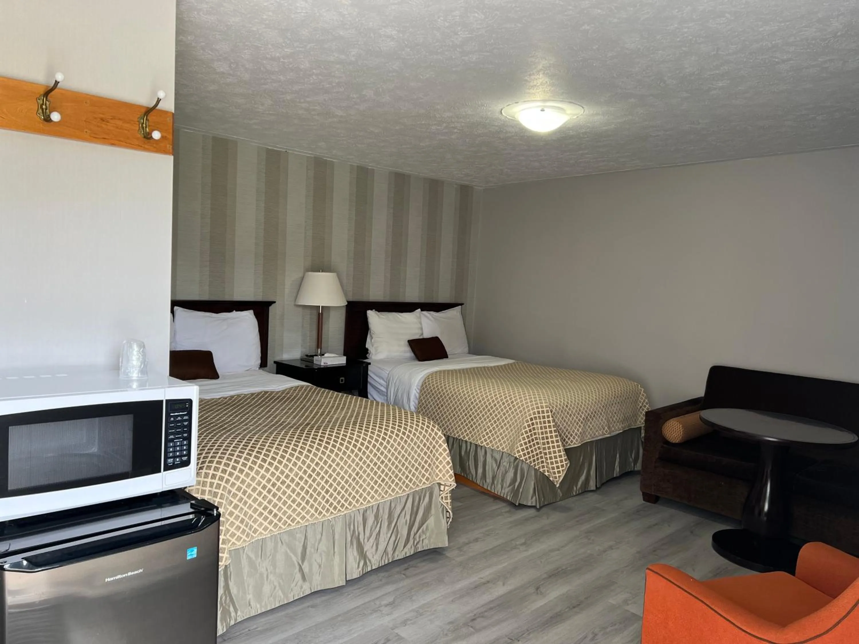 Bed in Wiarton Willys Inn