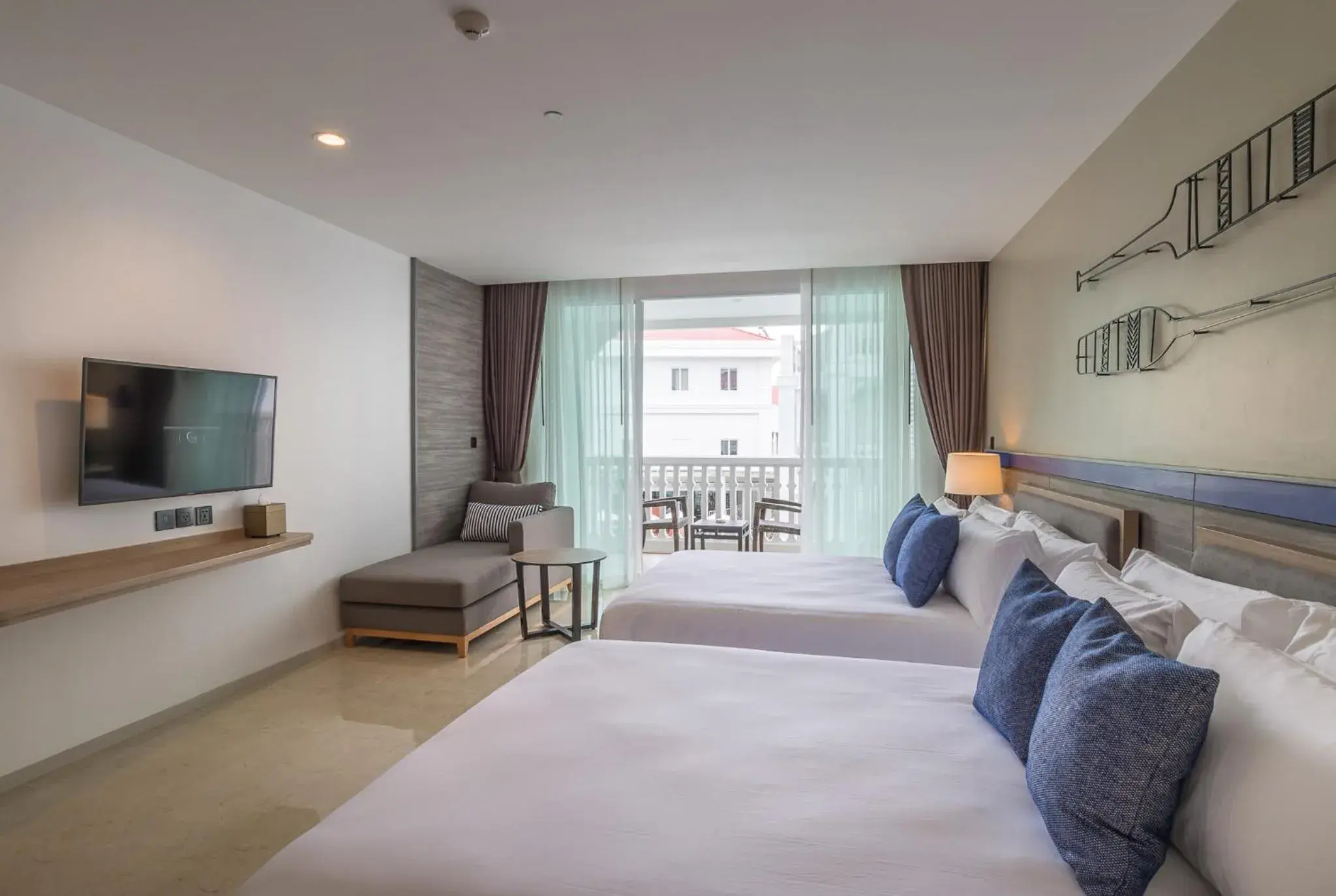 View (from property/room), Bed in Centara Ao Nang Beach Resort & Spa Krabi View (from property/room), Bed in Centara Ao Nang Beach Resort & Spa Krabi