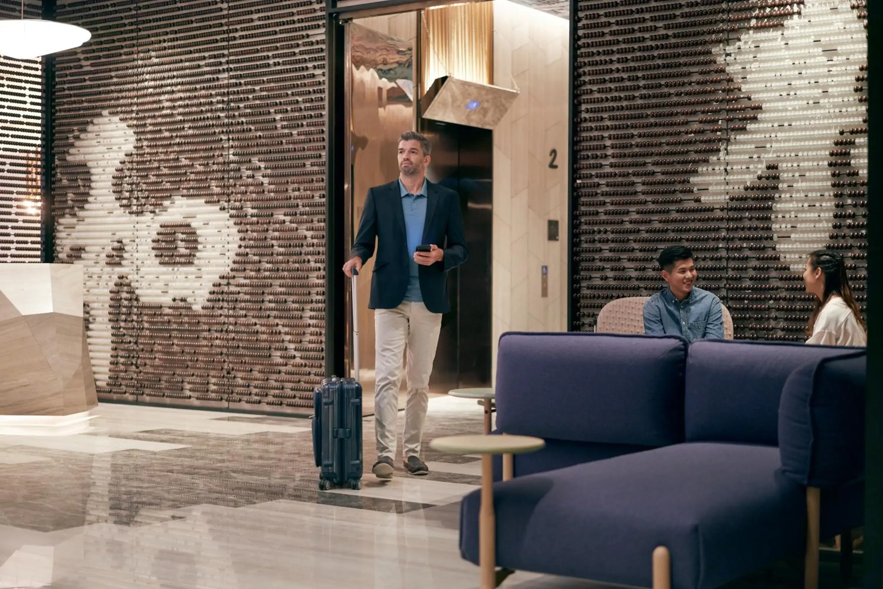 Lobby or reception in Capri by Fraser China Square, Singapore Lobby or reception in Capri by Fraser China Square, Singapore