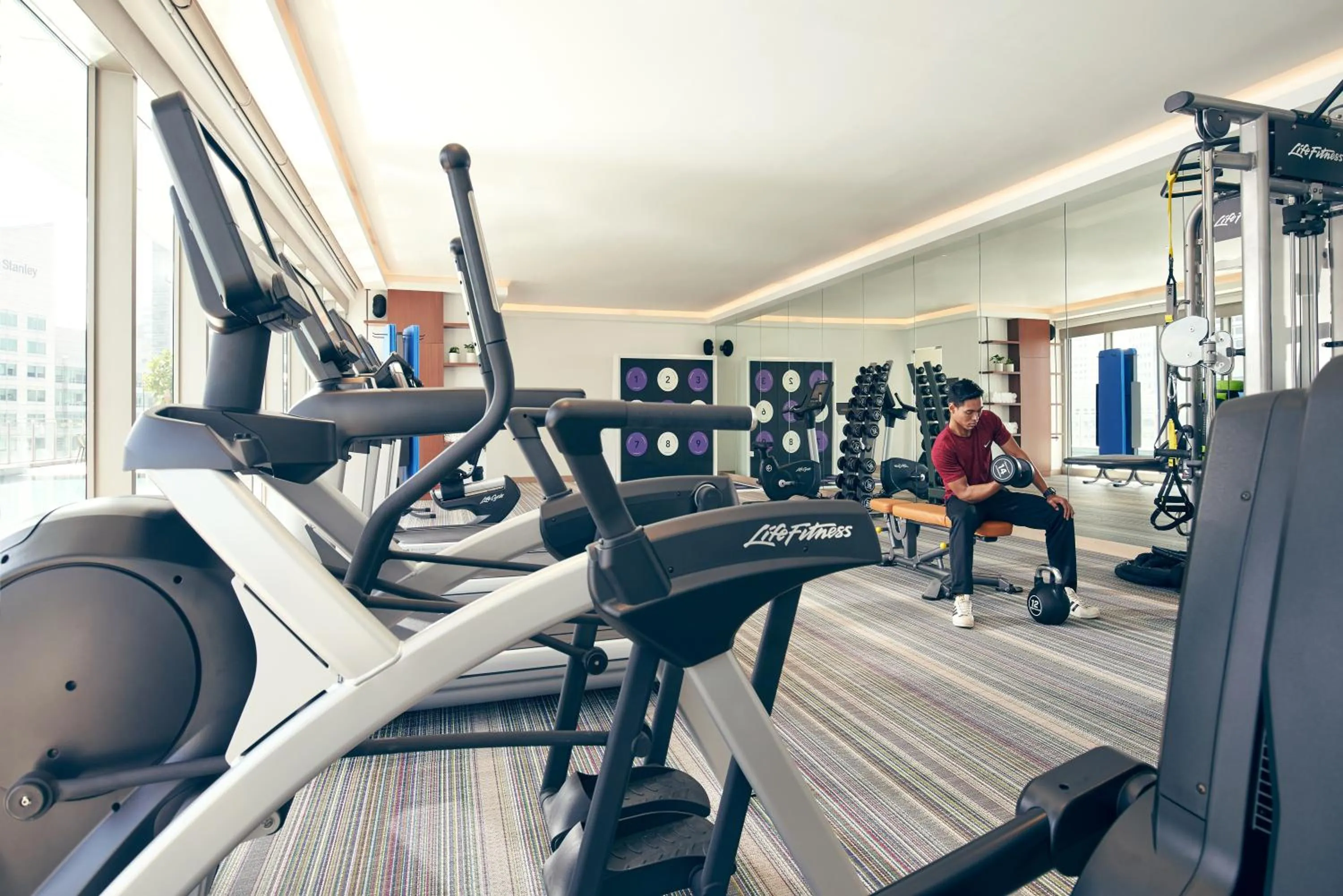 Fitness centre/facilities in Capri by Fraser China Square, Singapore