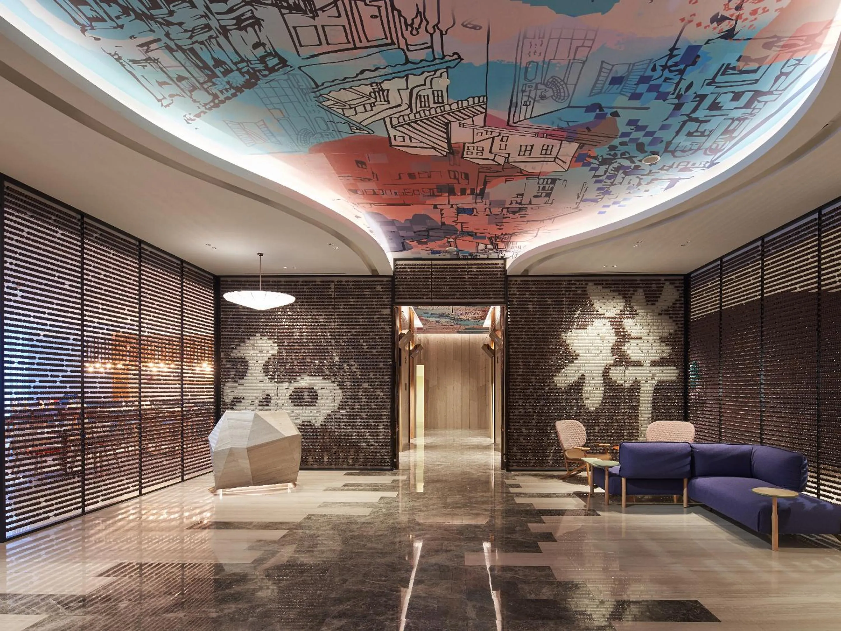 Lobby or reception in Capri by Fraser China Square, Singapore