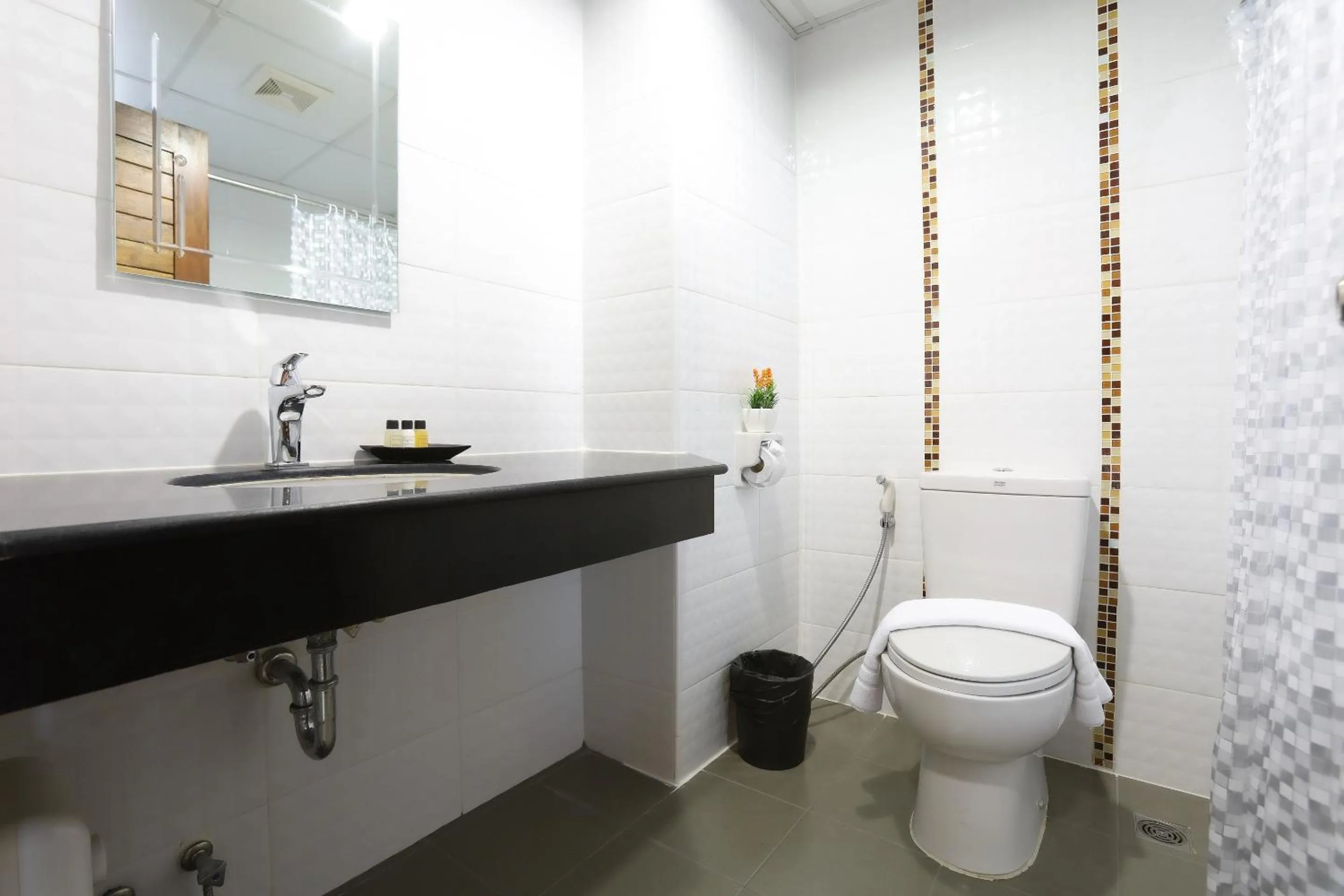 Shower in The Greenery central suite & hotel