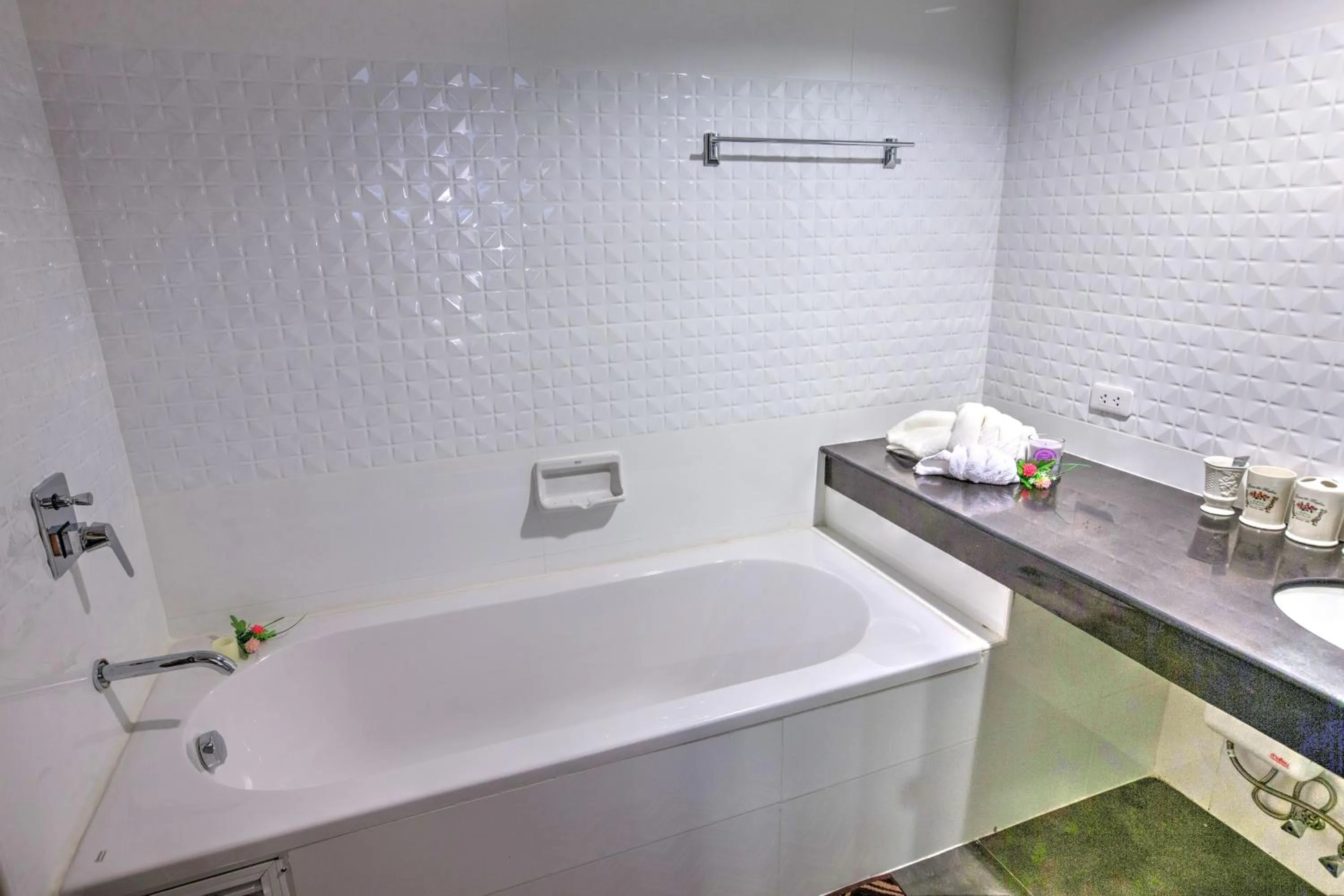 Toilet in The Greenery central suite & hotel