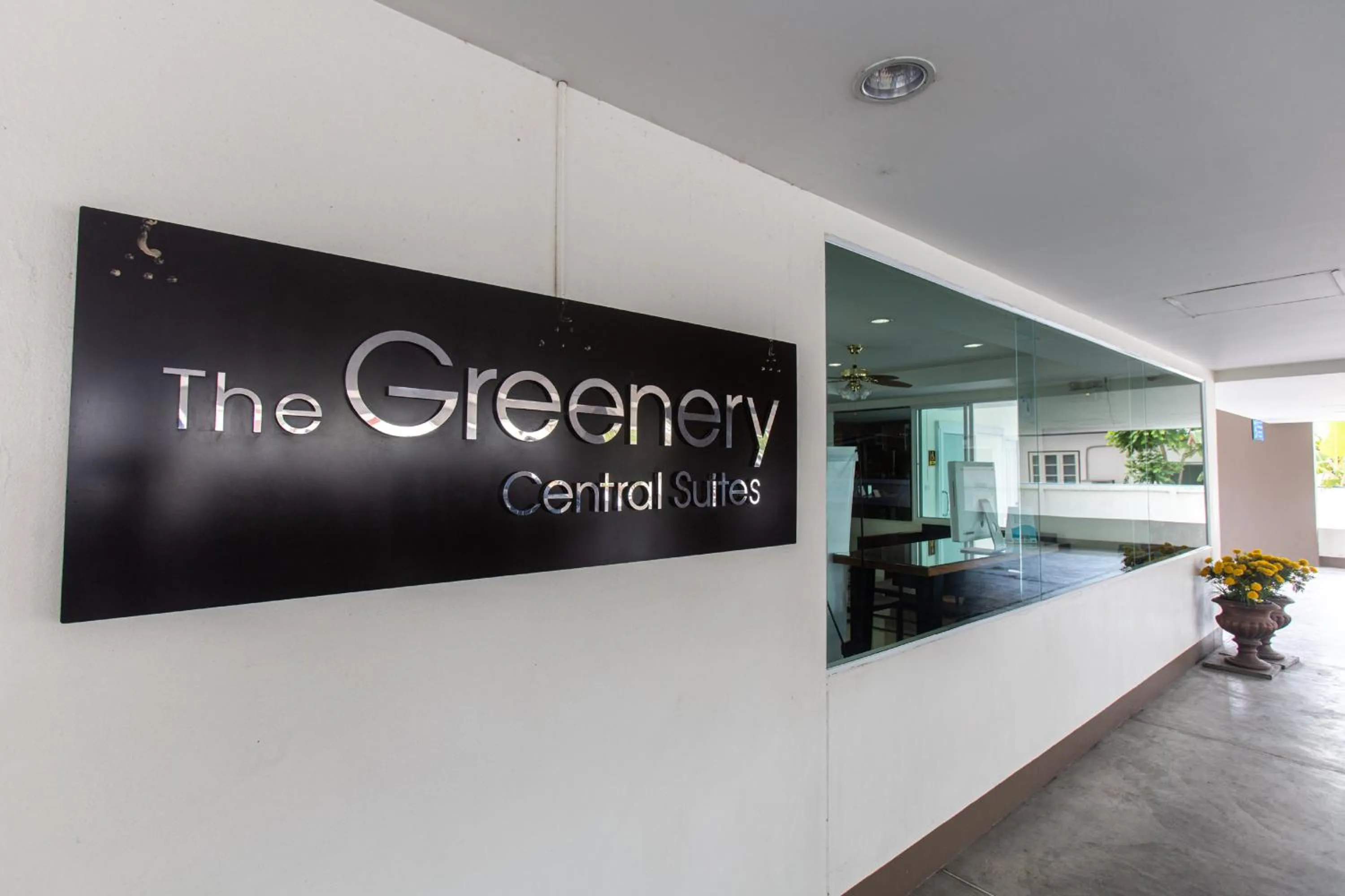 Property building in The Greenery central suite & hotel