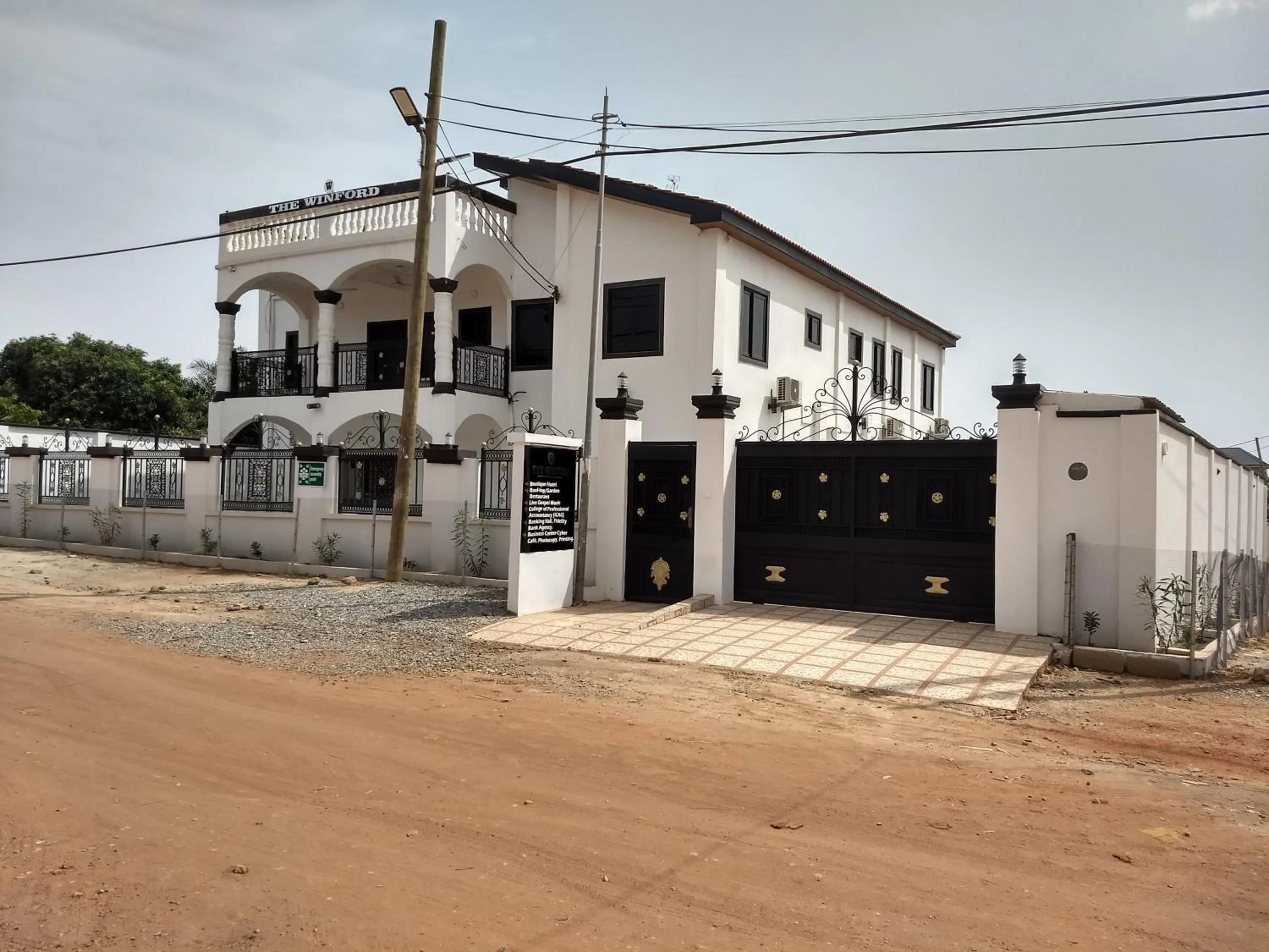 Property building in The Winford Boutique Hotel Achimota