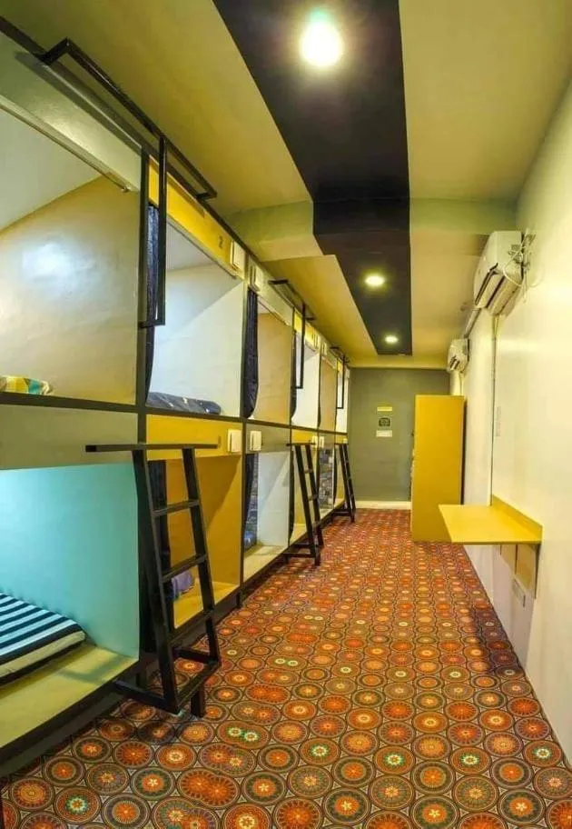 Bed in Napsule Suites