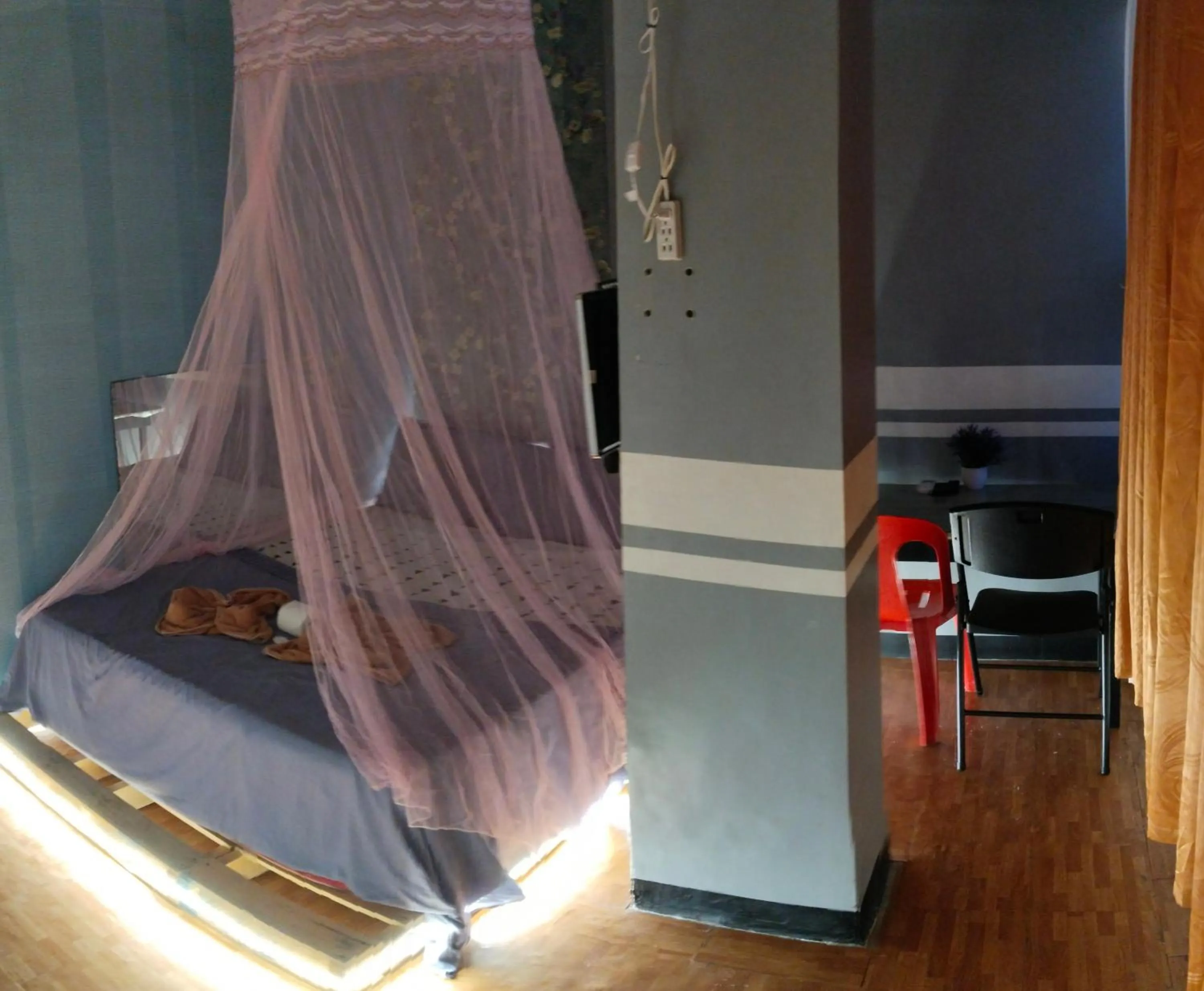 Bed in Napsule Suites