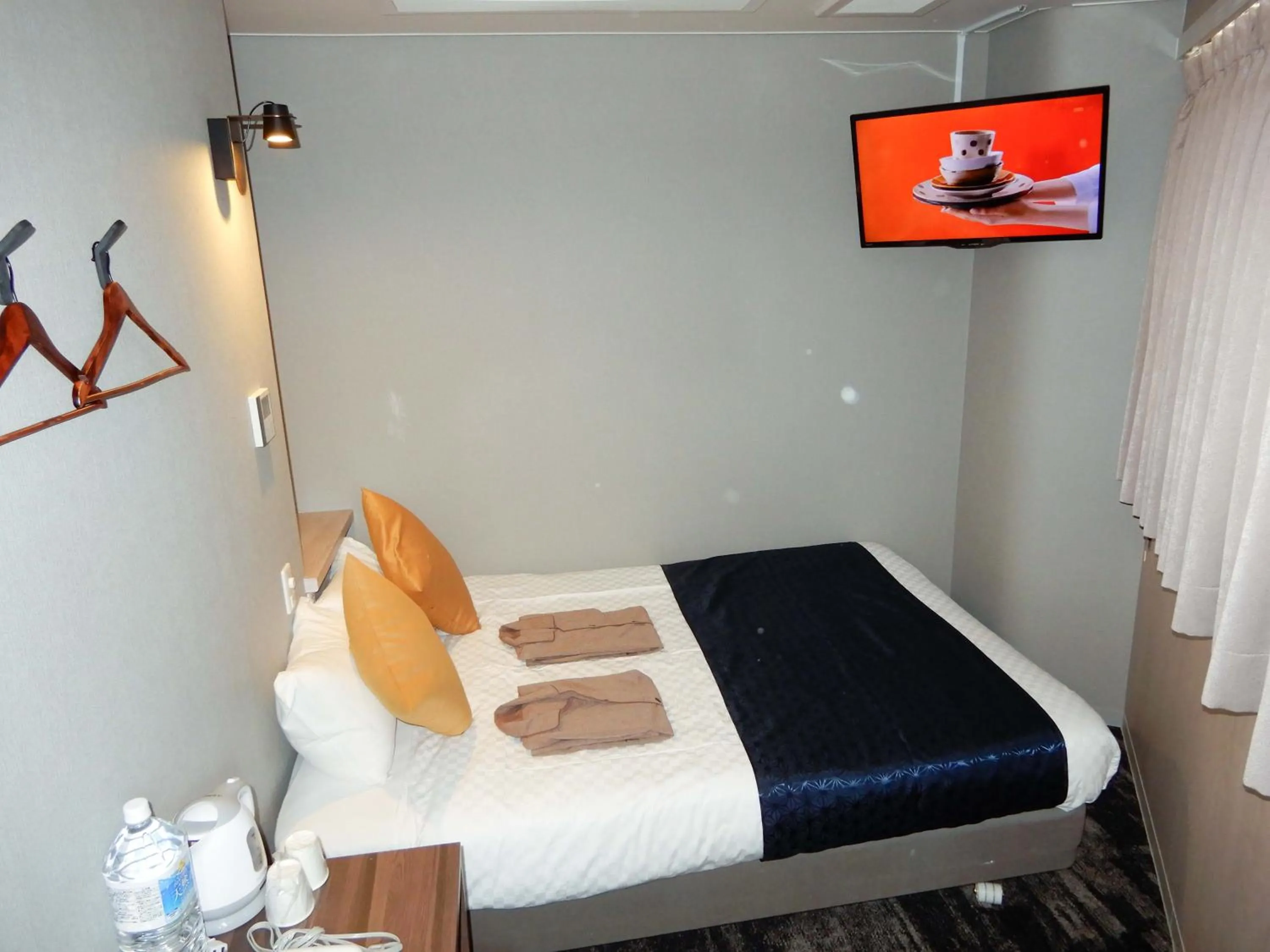 Bed in Hotel S-Presso North