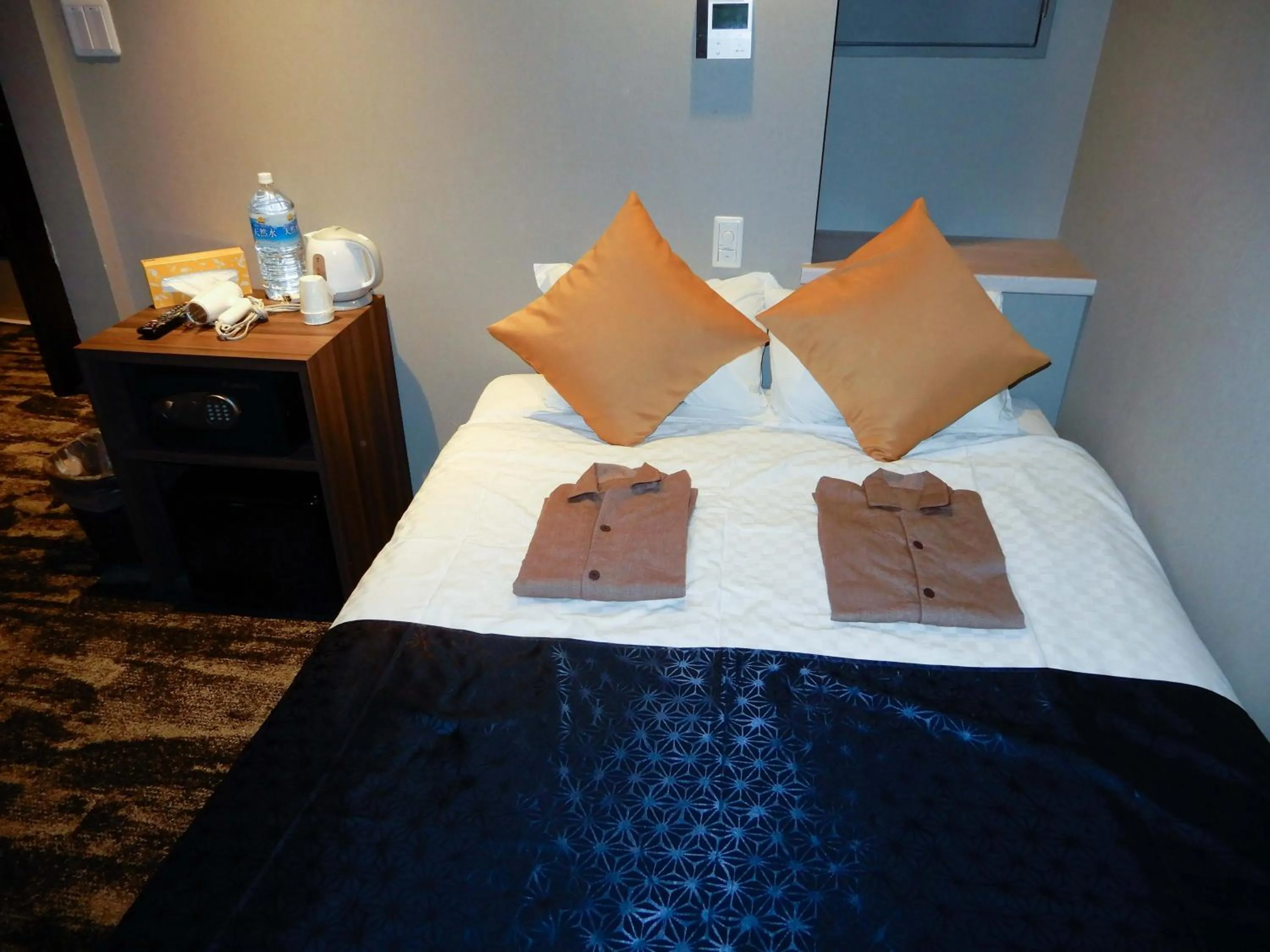 Bed in Hotel S-Presso North