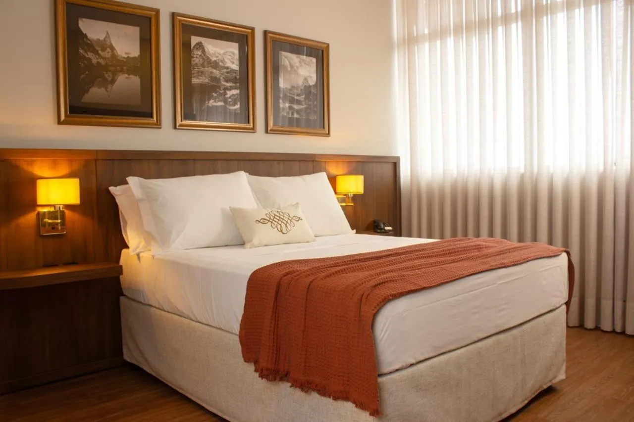 Bed in Hotel Maerkli