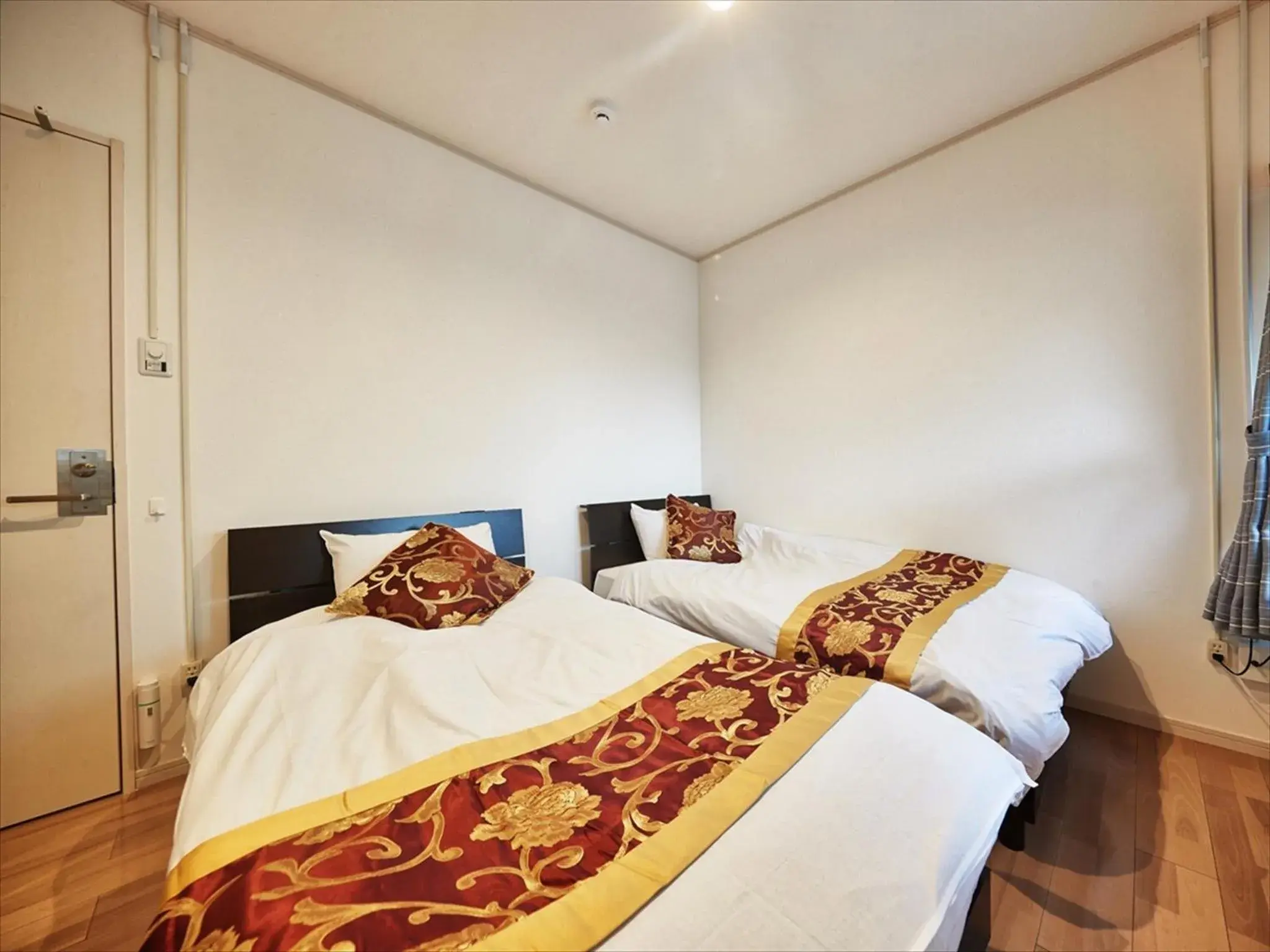 Bed in Okinawa City Hotel Bed in Okinawa City Hotel