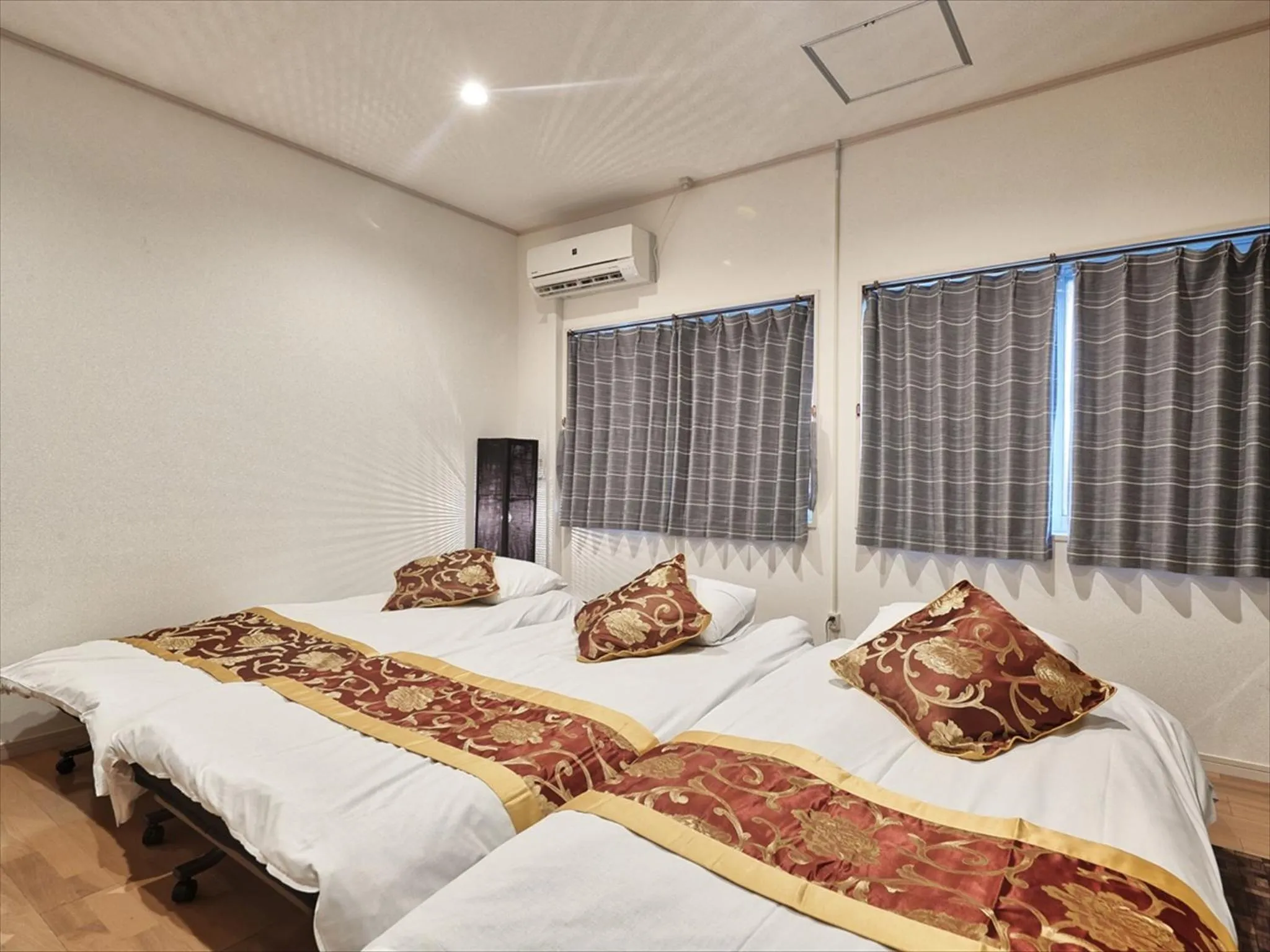 Bed in Okinawa City Hotel