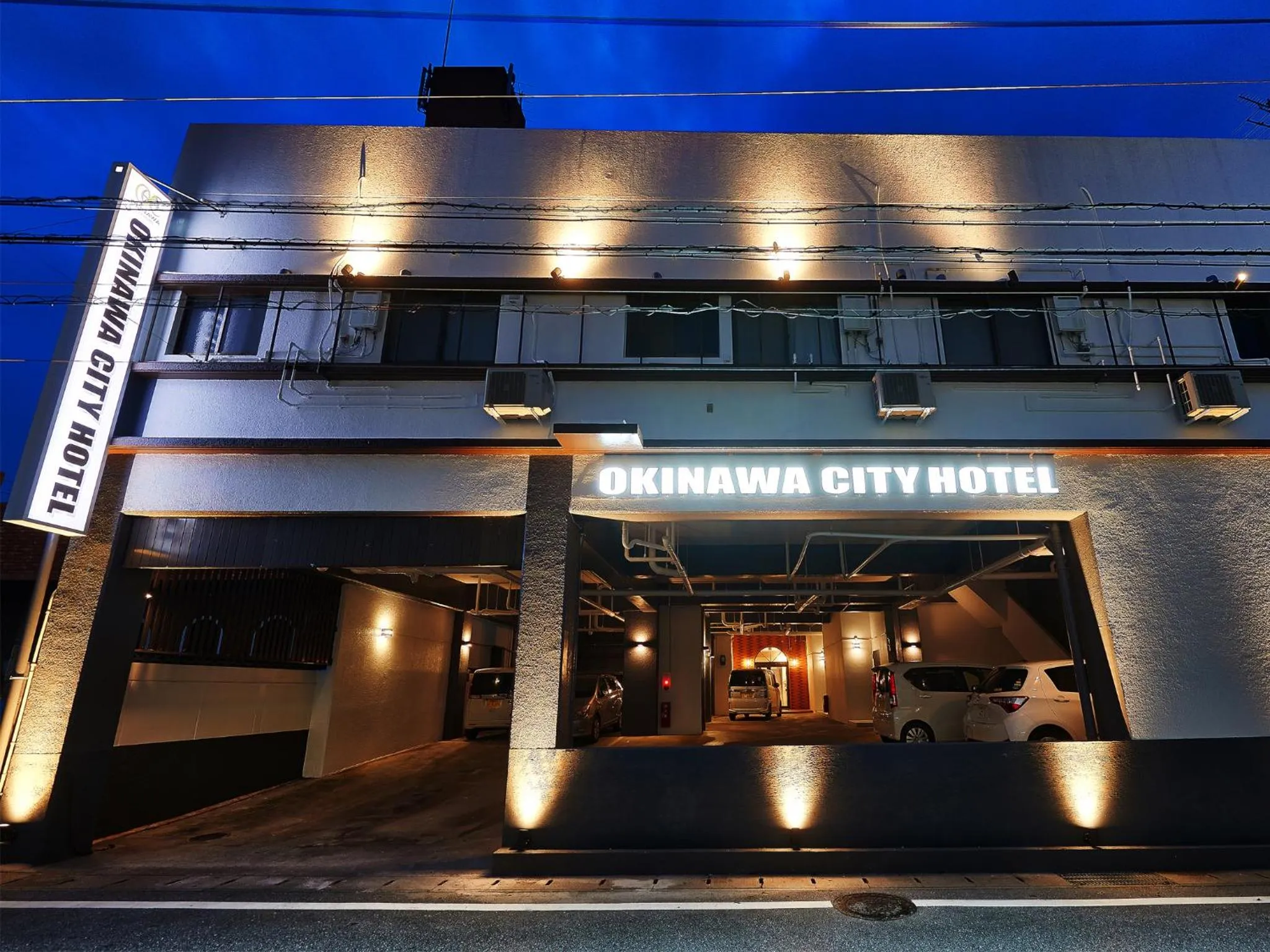 Property building in Okinawa City Hotel