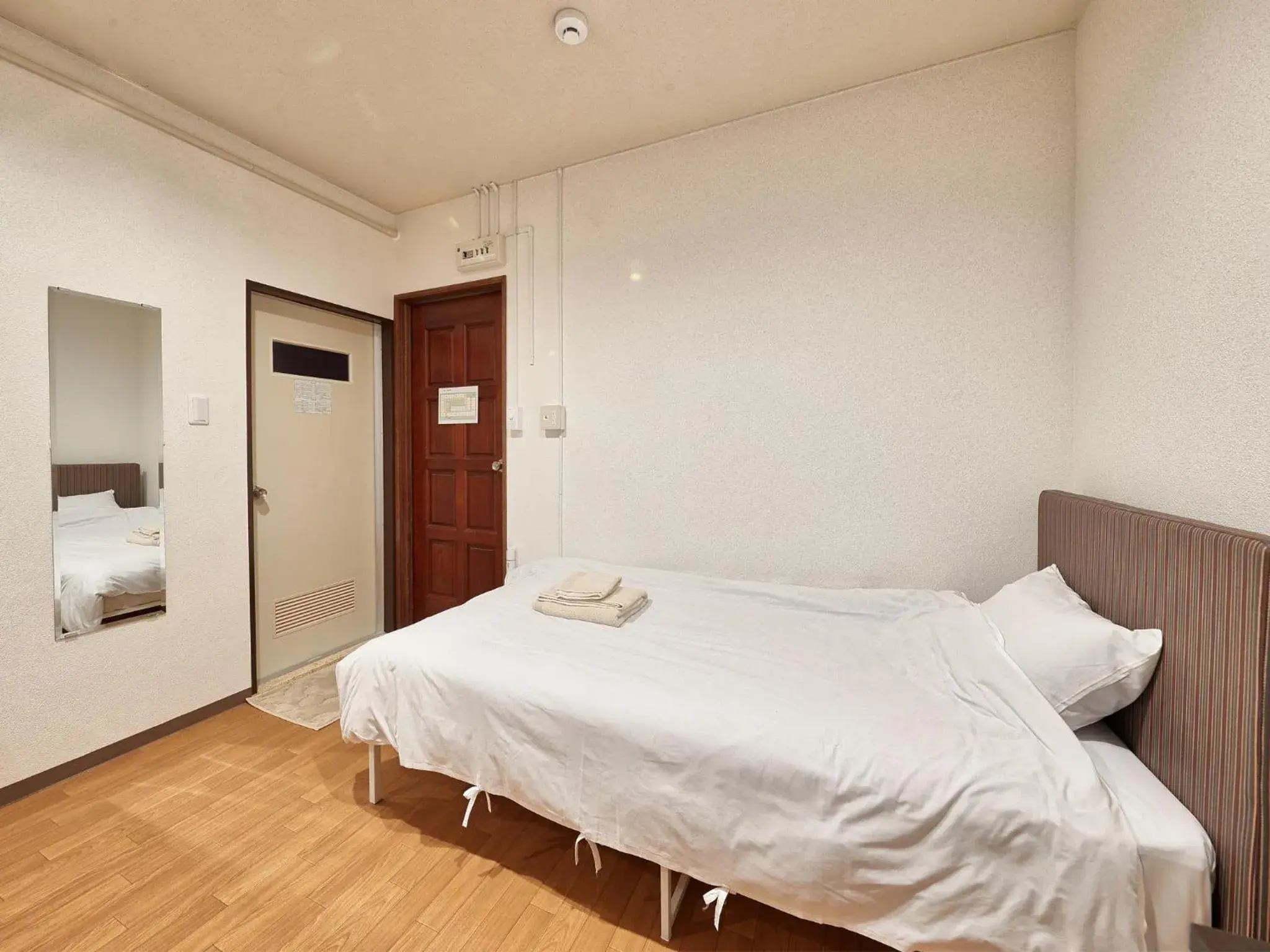 Bed in Okinawa City Hotel Bed in Okinawa City Hotel