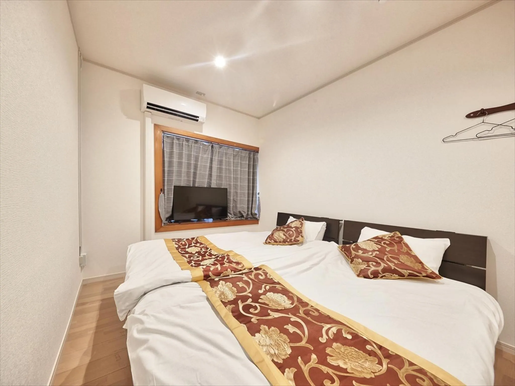 Bed in Okinawa City Hotel