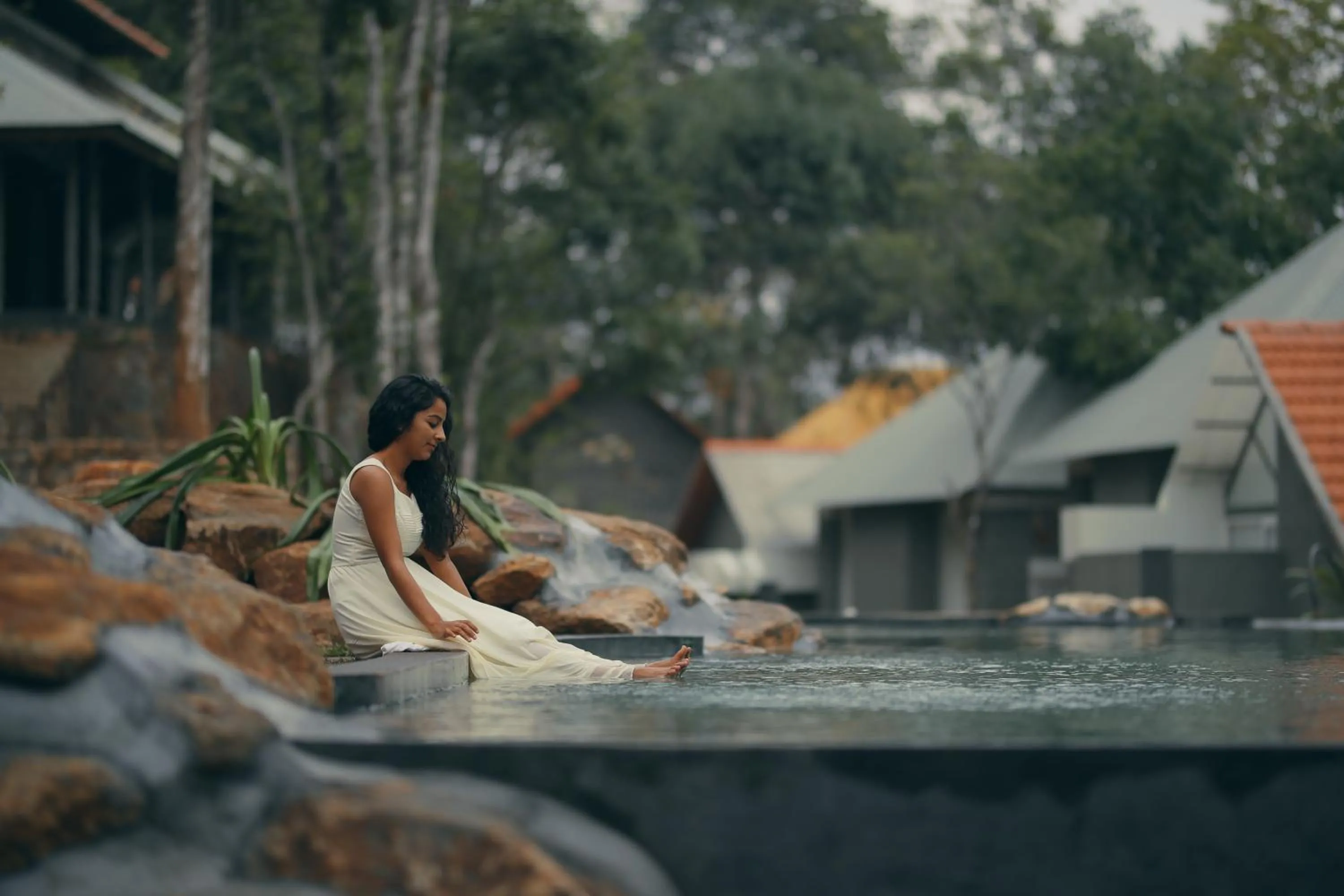 Swimming pool in SpiceTree Rajakumari