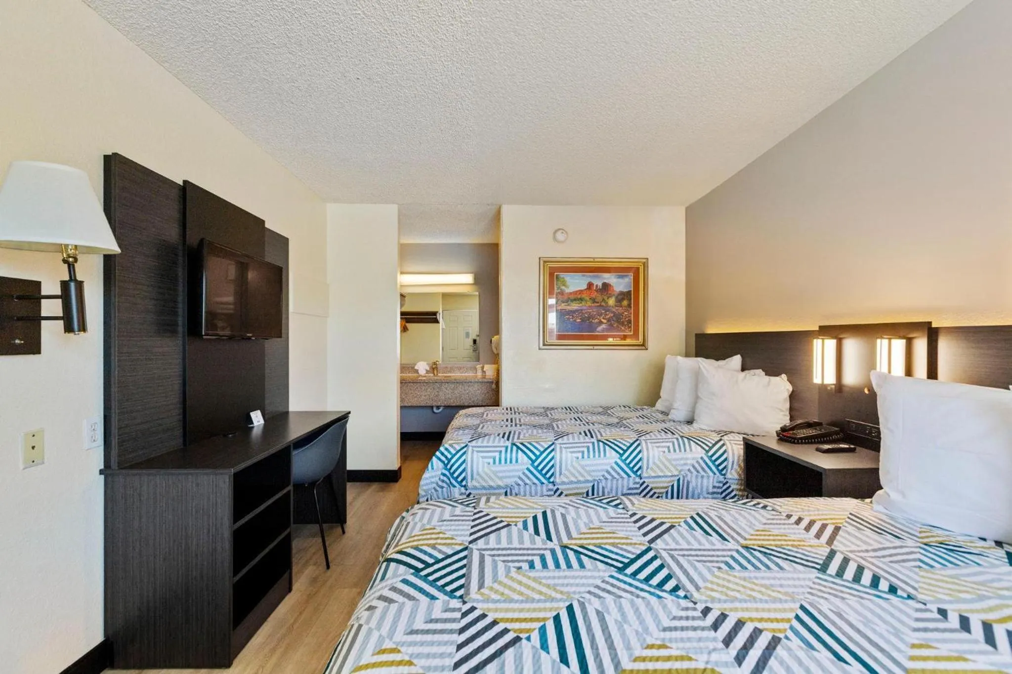 Bedroom, Bed in Motel 6 Las Vegas, NV - Strip